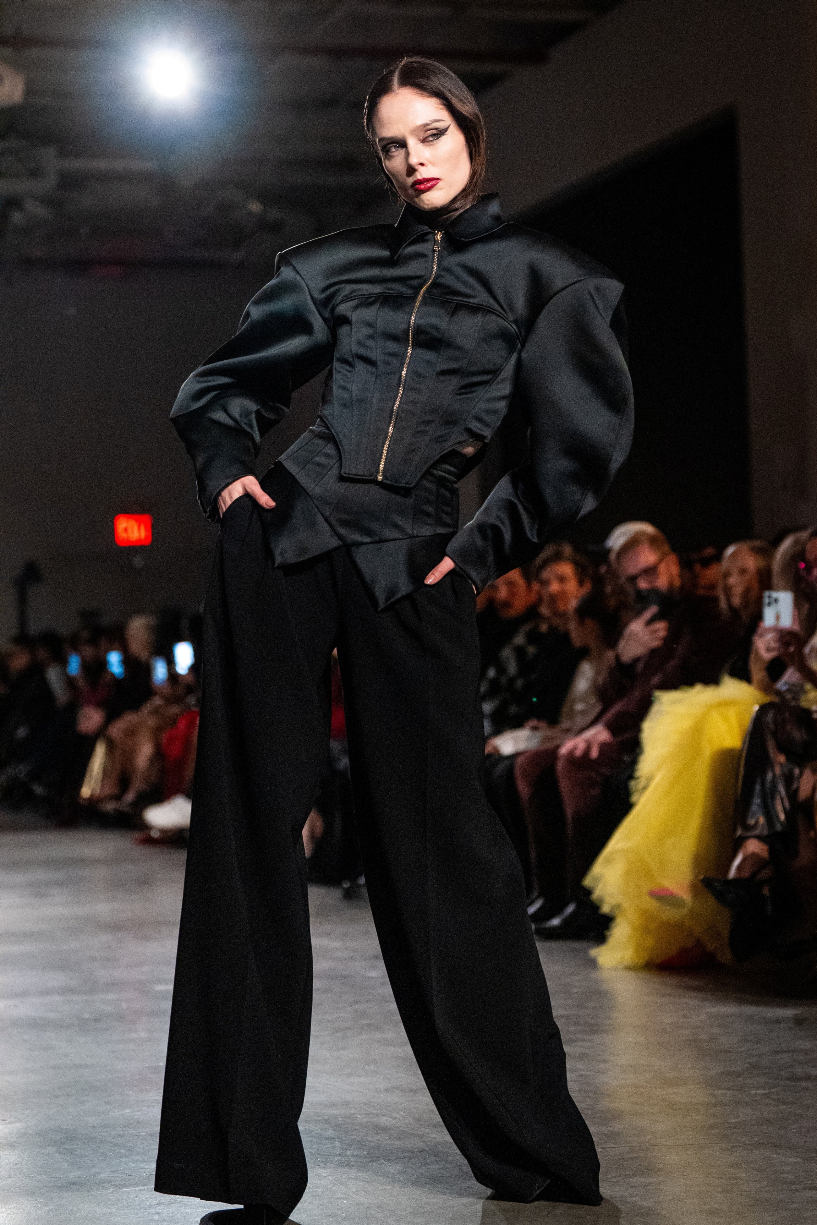 Designer Christian Siriano brings surreal glamour to New York Fashion Week
