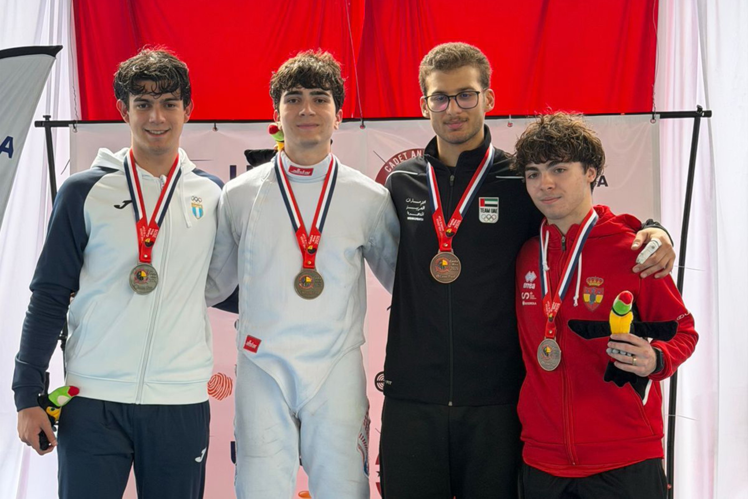 UAE fencer Fares Al Bloushi makes history, wins bronze at U20 World Cup in Costa Rica