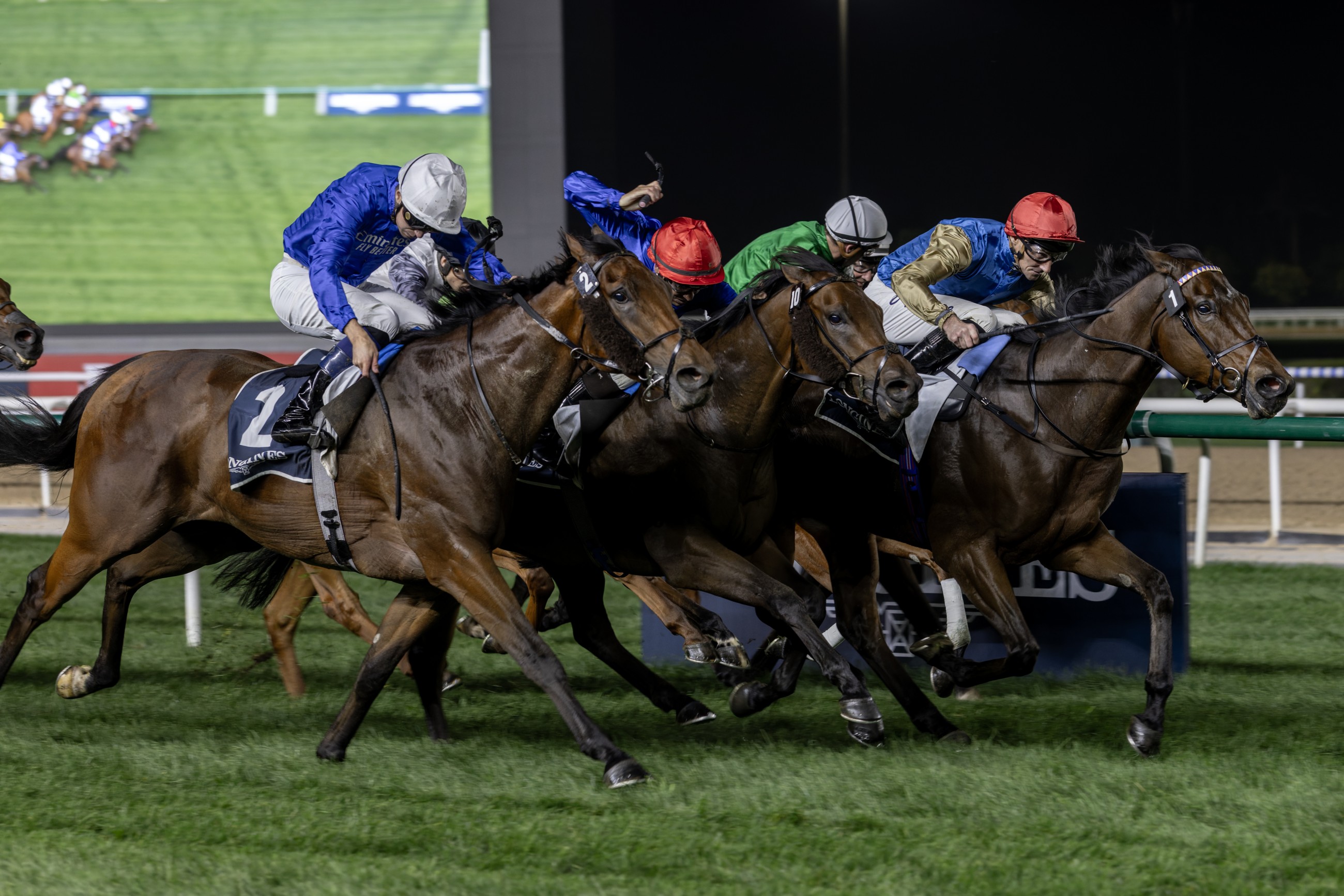 English Oak stands tall for second Meydan win