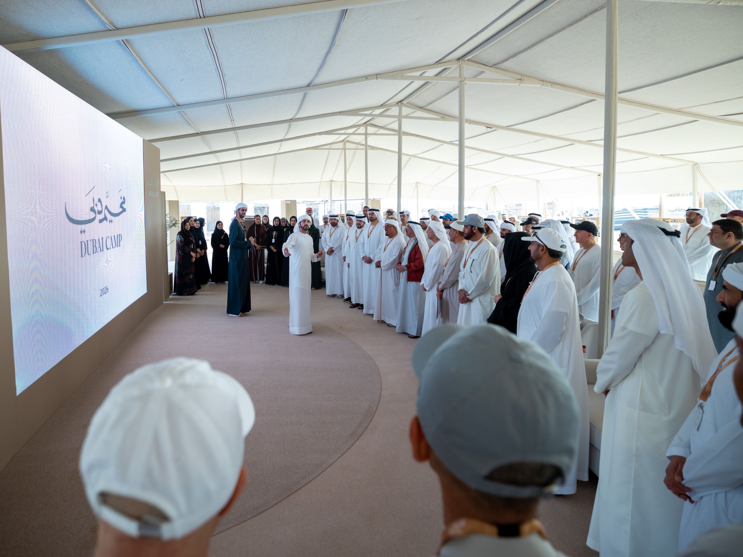 Hamdan attends Dubai Camp 2026, says Dubai competing against itself to be the best