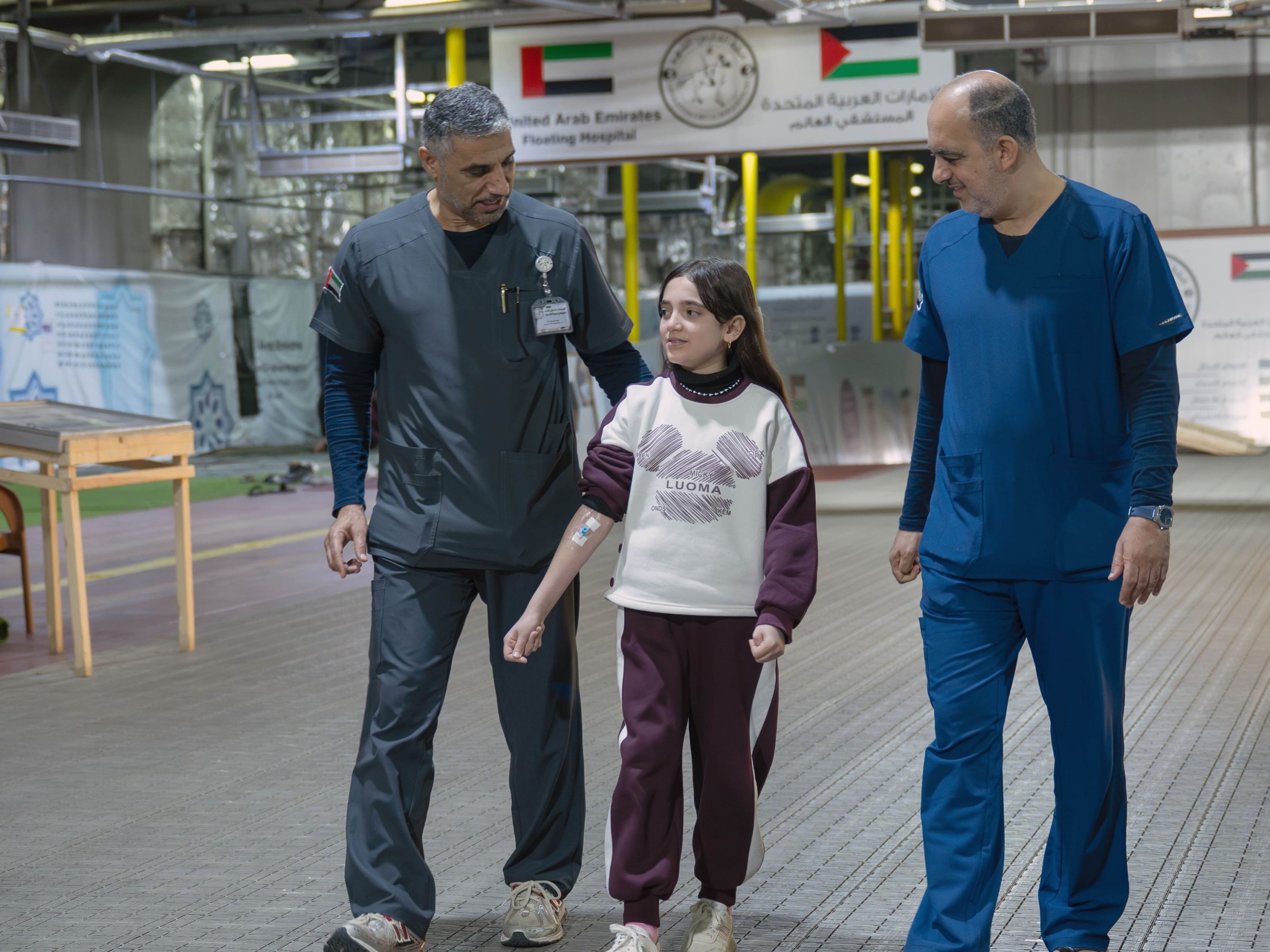 UAE Floating Hospital brings hope to Palestinian girl, 13, with rare condition