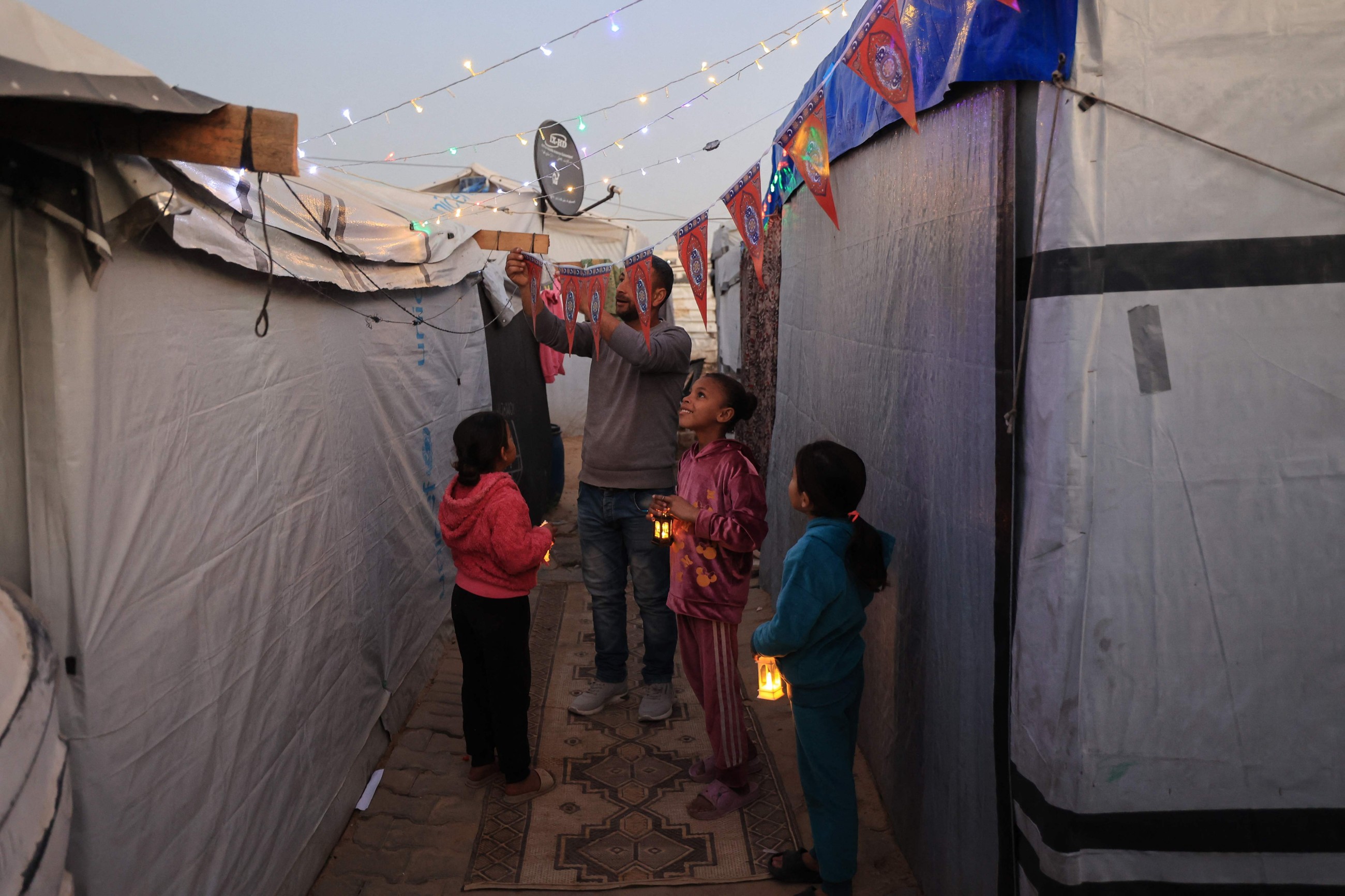 First Ramadan after ceasefire brings flicker of joy in devastated Gaza