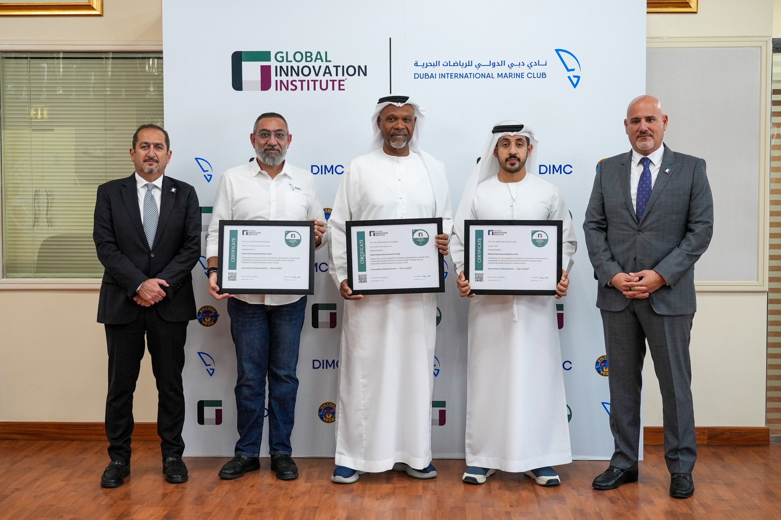 Dubai International Marine Club raises the bar, secures three innovation accreditation