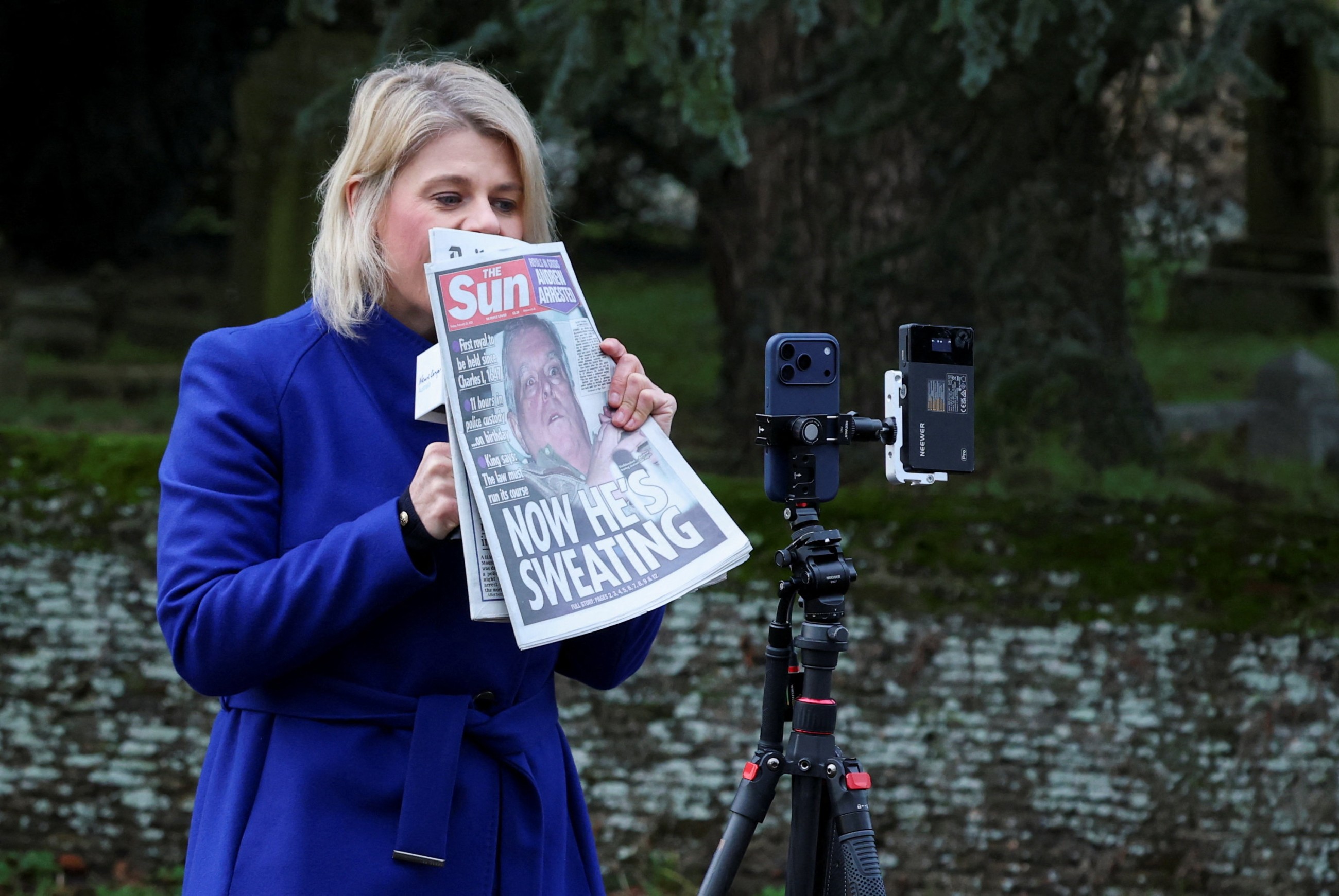 King Charles' brother Andrew released after arrest over misconduct relating to Epstein