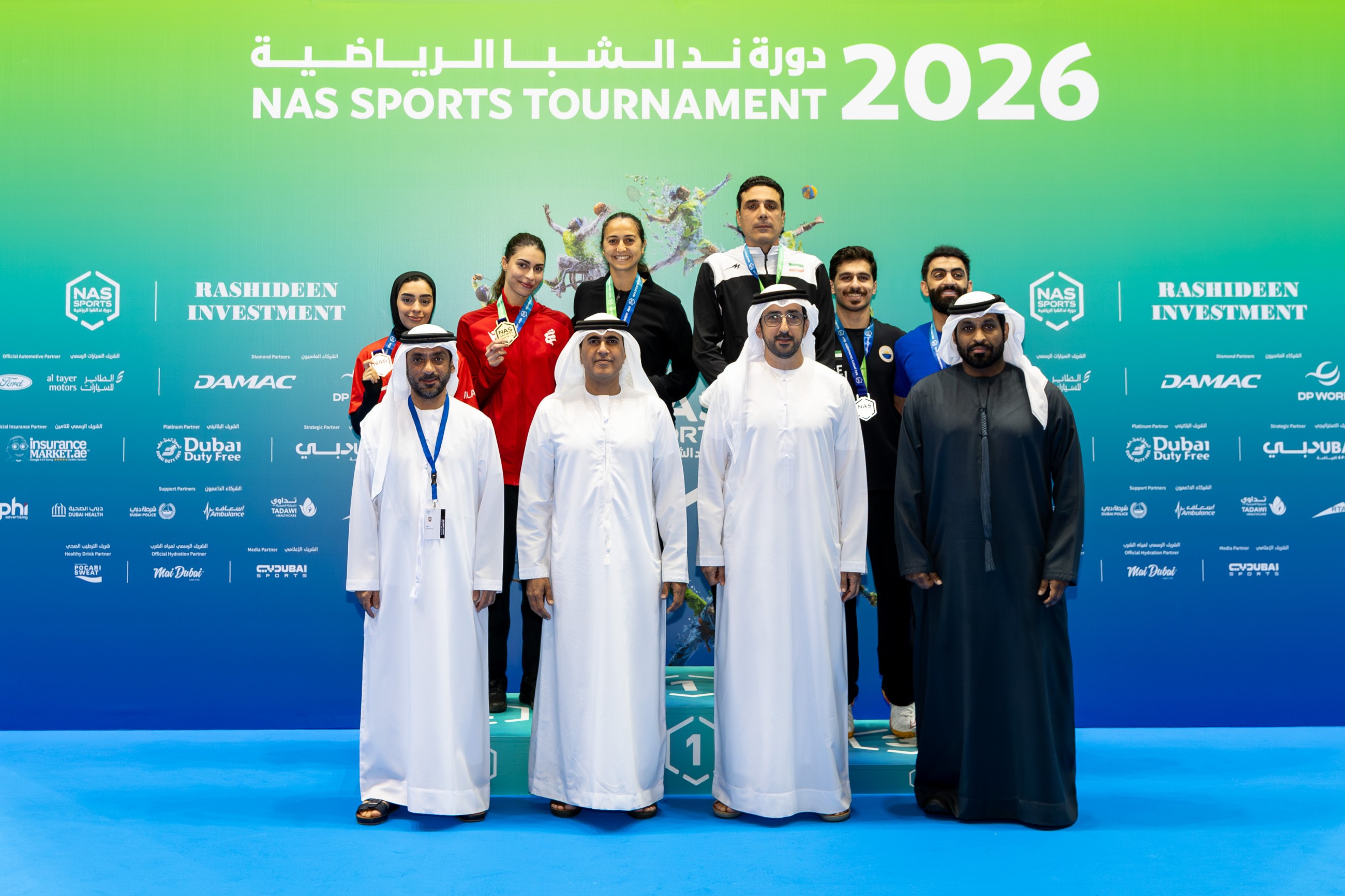 13th NAS Sports Tournament begins as Emirati fencers win gold, silver and bronze