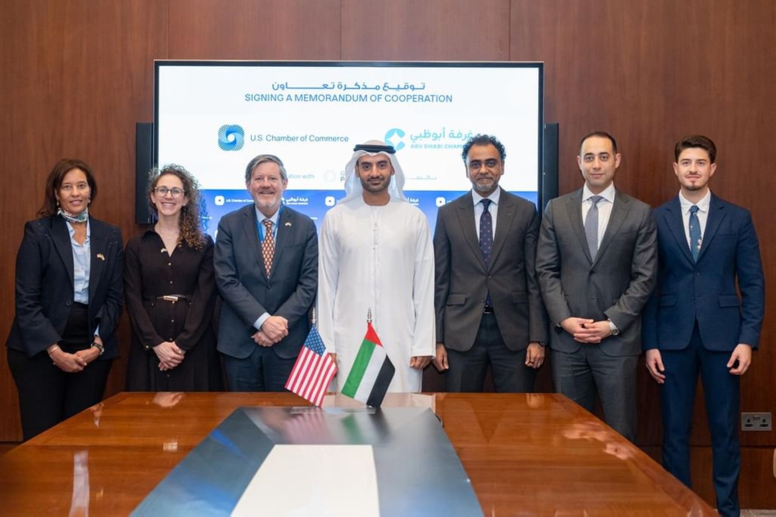 Abu Dhabi Chamber, US Chamber of Commerce to expand bilateral partnerships