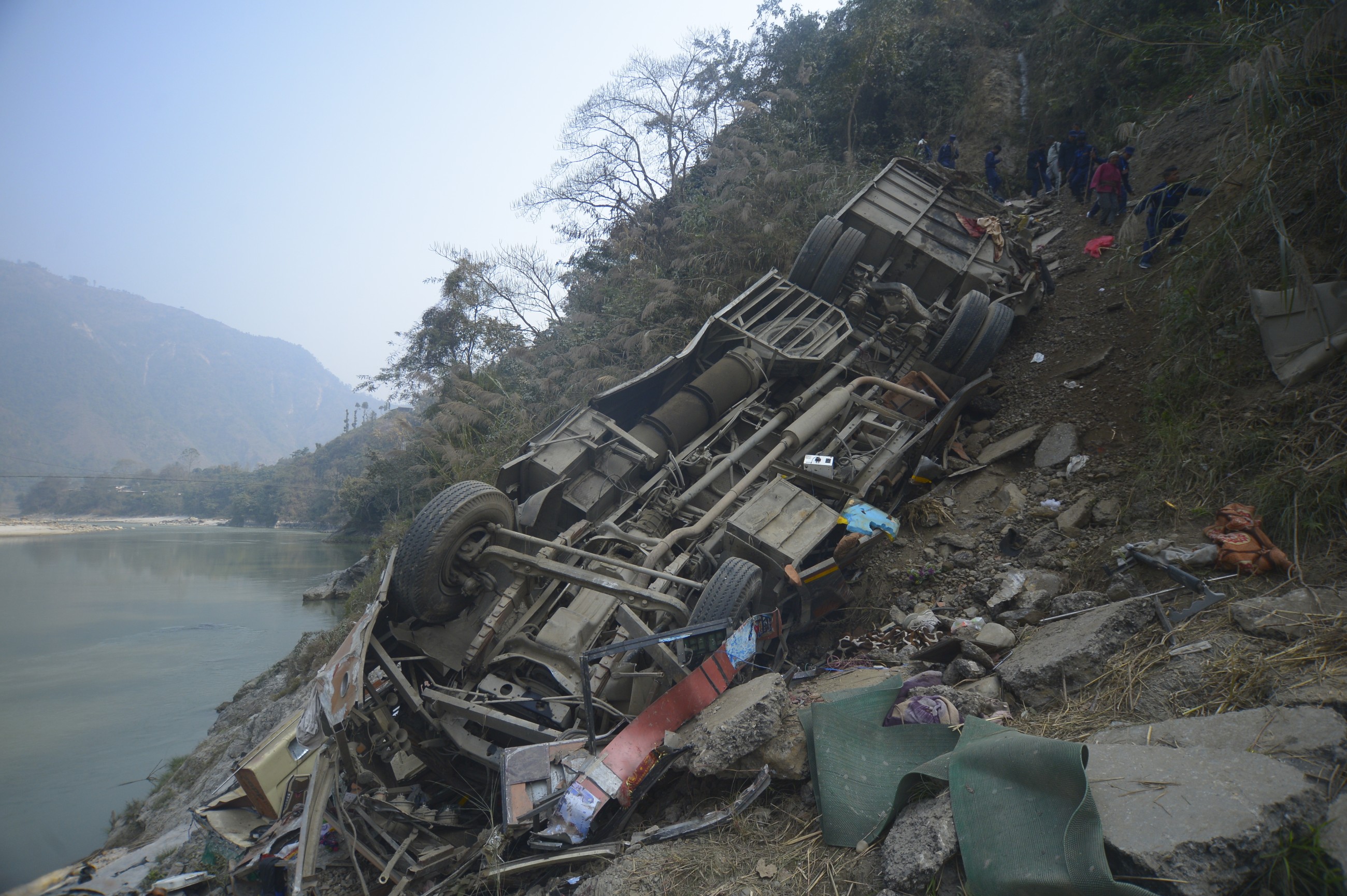 British national among 19 killed in Nepal bus crash