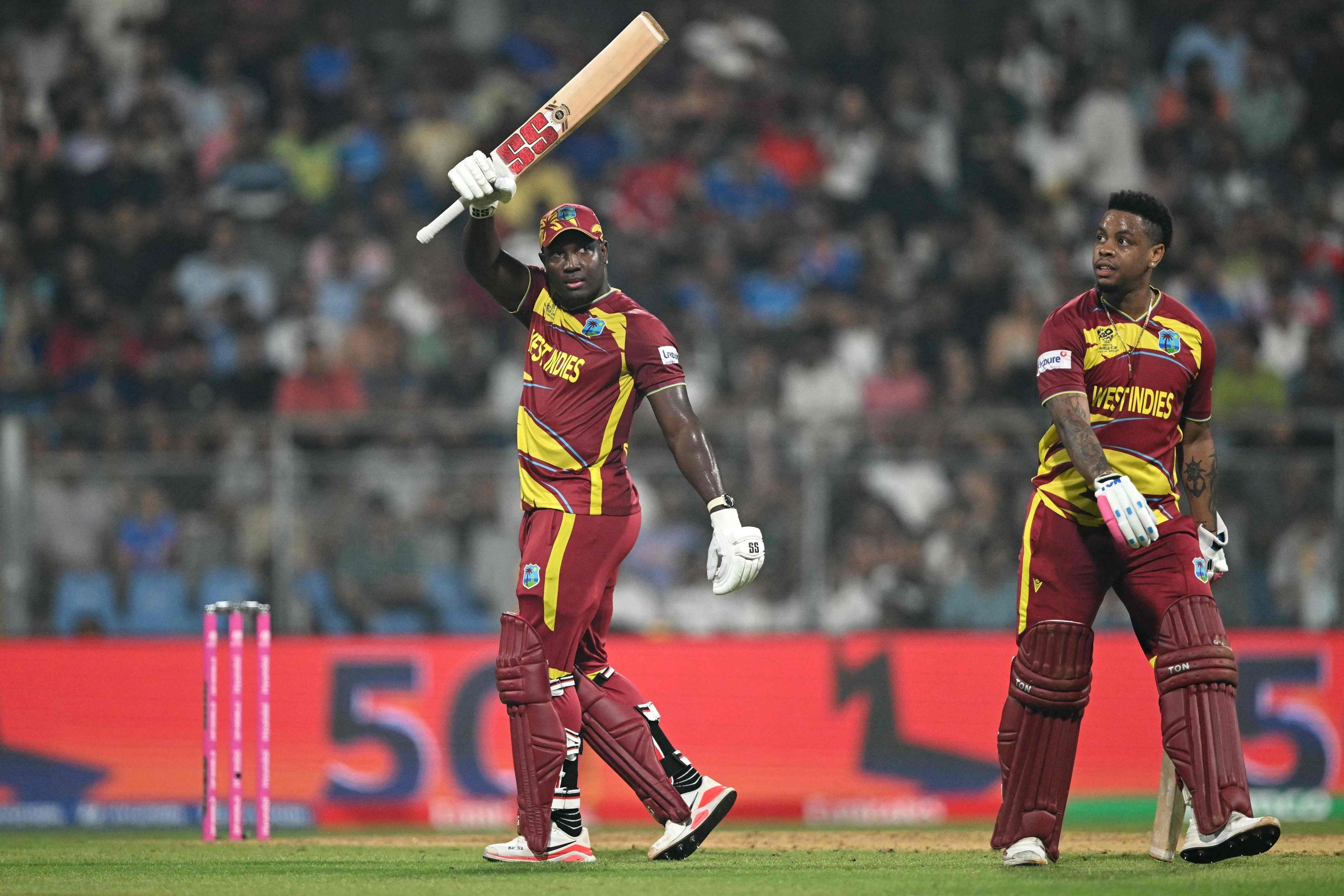 Hetmyer blasts 85 as West Indies pile up 254-6 against Zimbabwe
