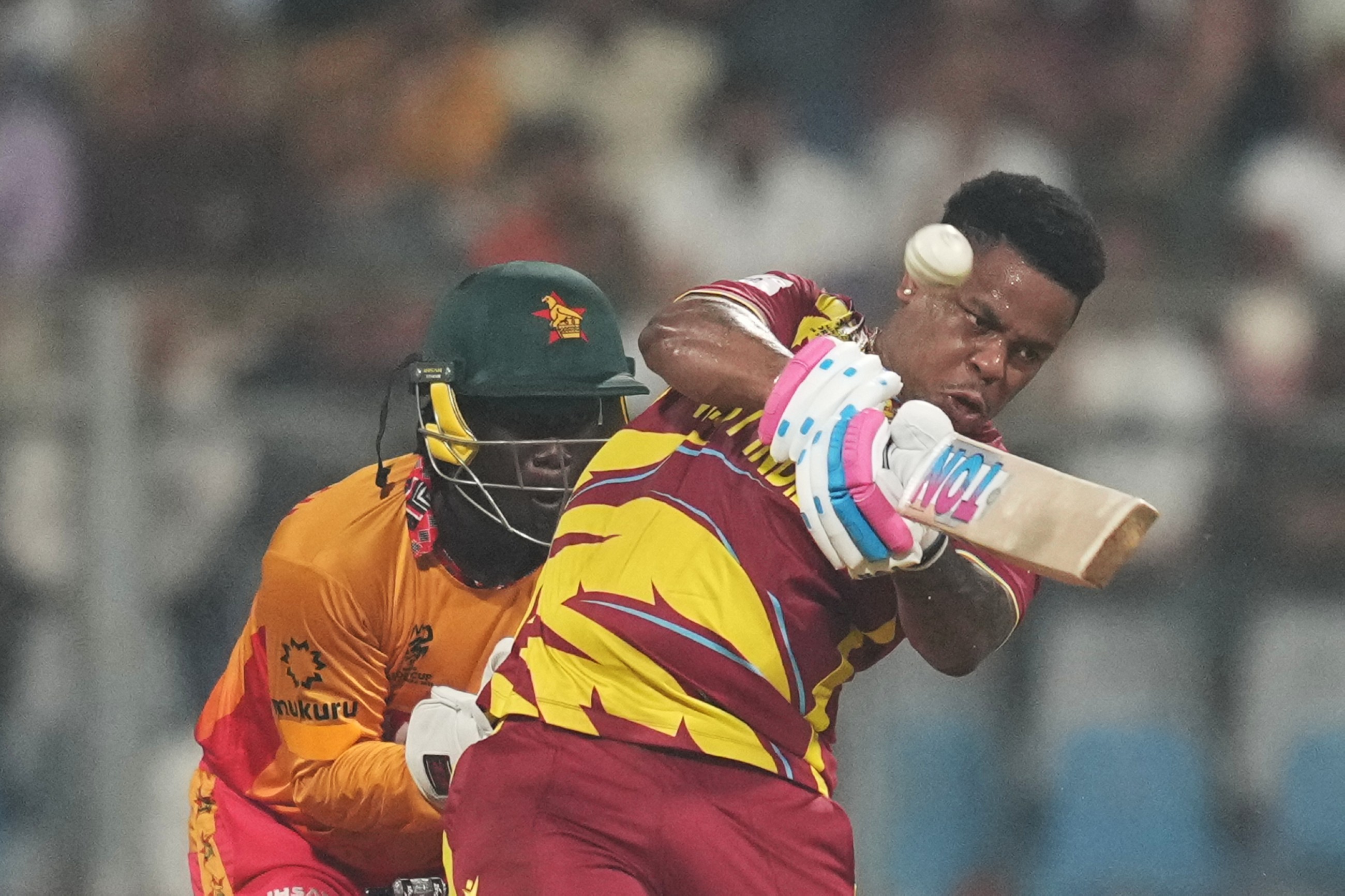 Hetmyer blasts 85 as West Indies pile up 254-6 against Zimbabwe