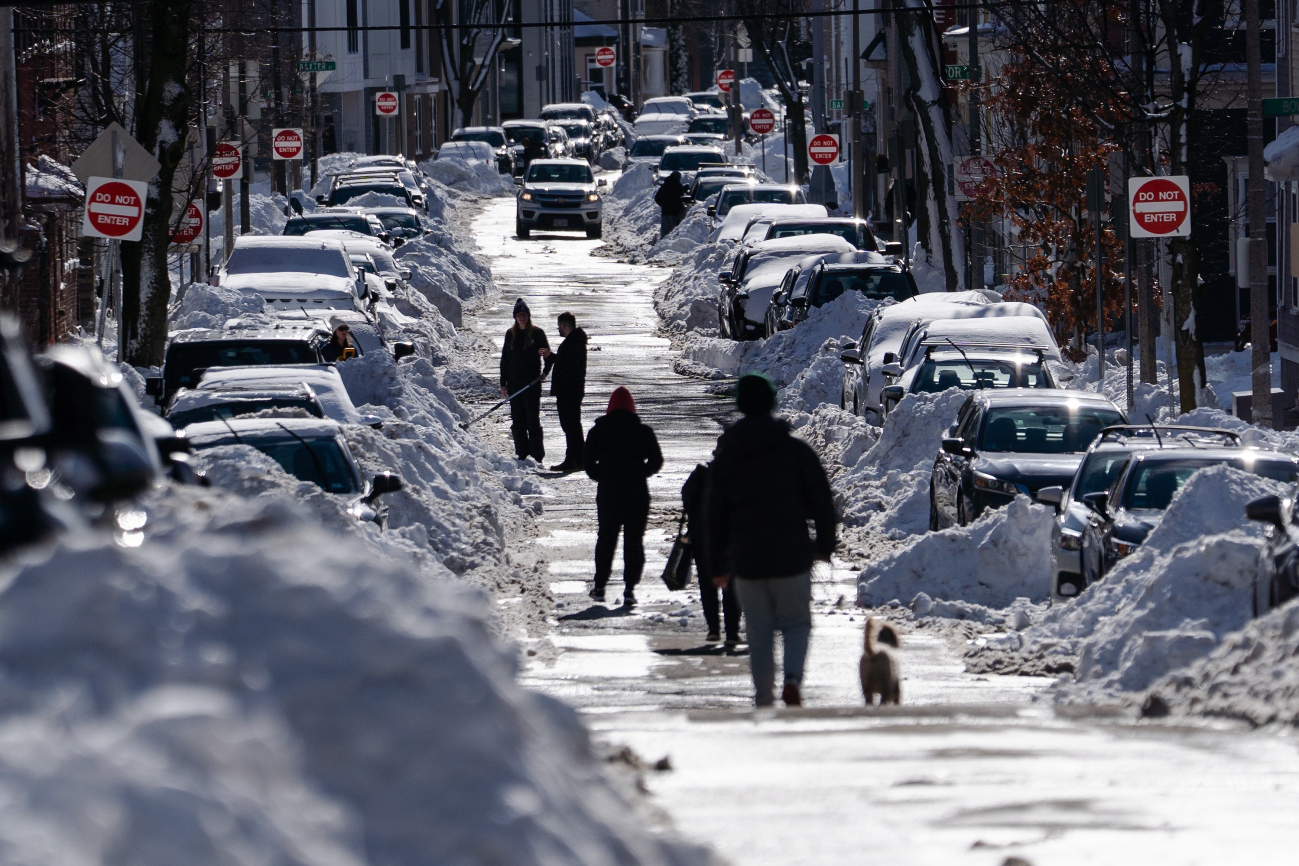 Snow havoc keeps millions at home in US