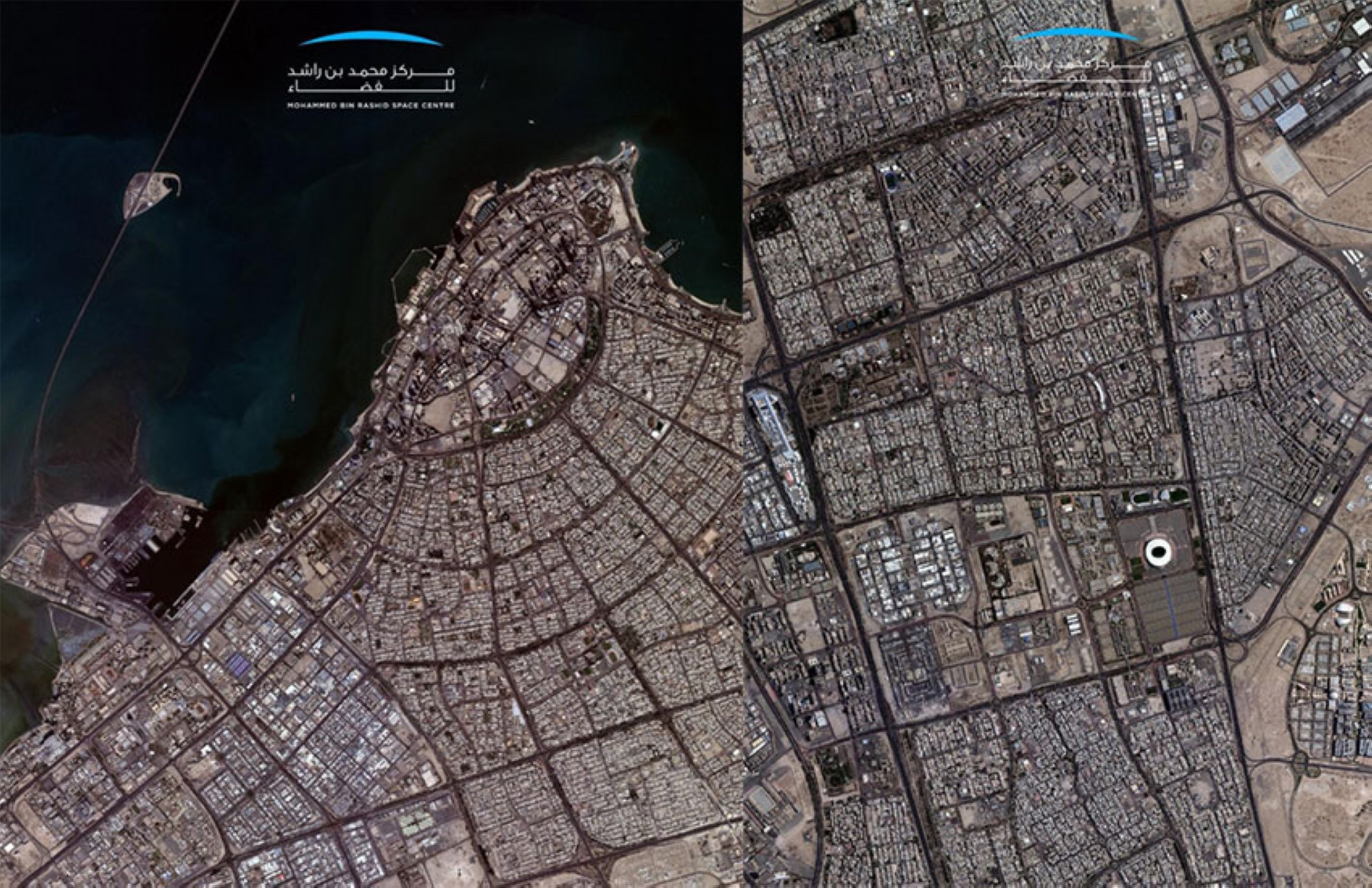 UAE's MBZ-Sat captures two high-resolution images of Kuwait