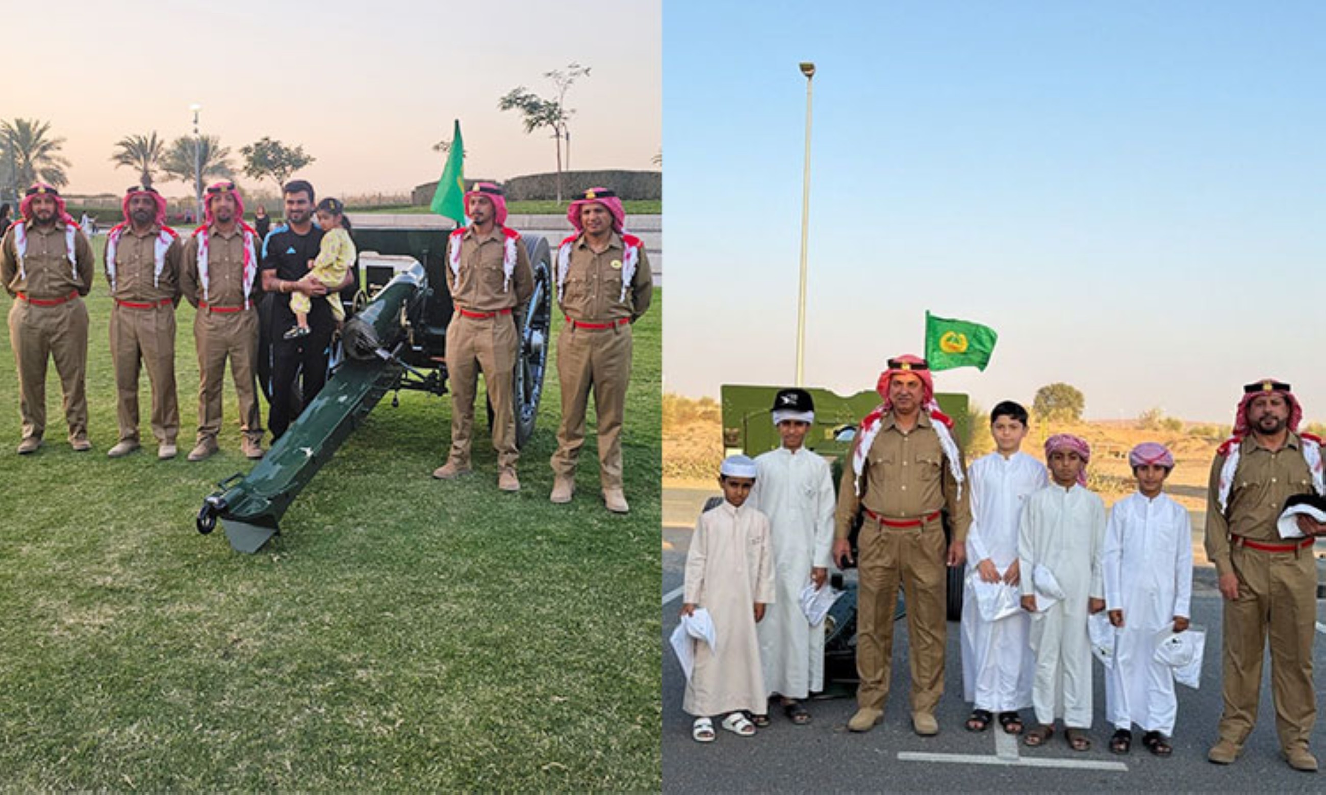 Dubai Police Iftar cannon draws large crowds to enjoy the cherished Emirati traditions