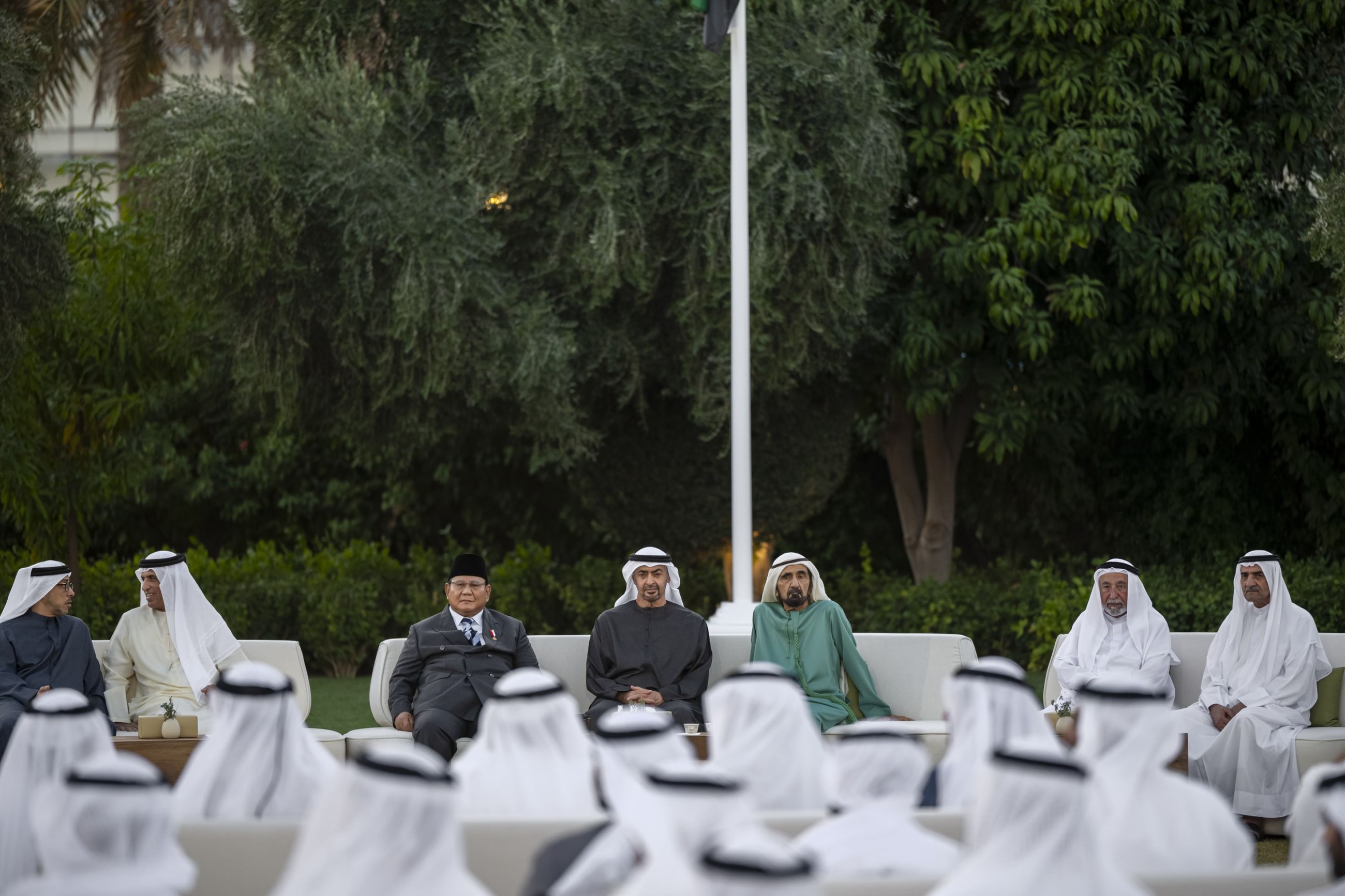 UAE President receives Rulers of the Emirates on the occasion of Ramadan