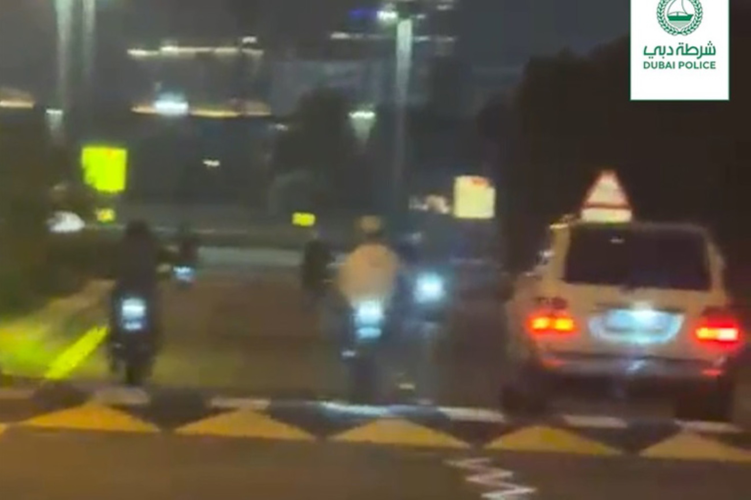 Dubai Police warn against teenagers driving motorcycles in residential areas