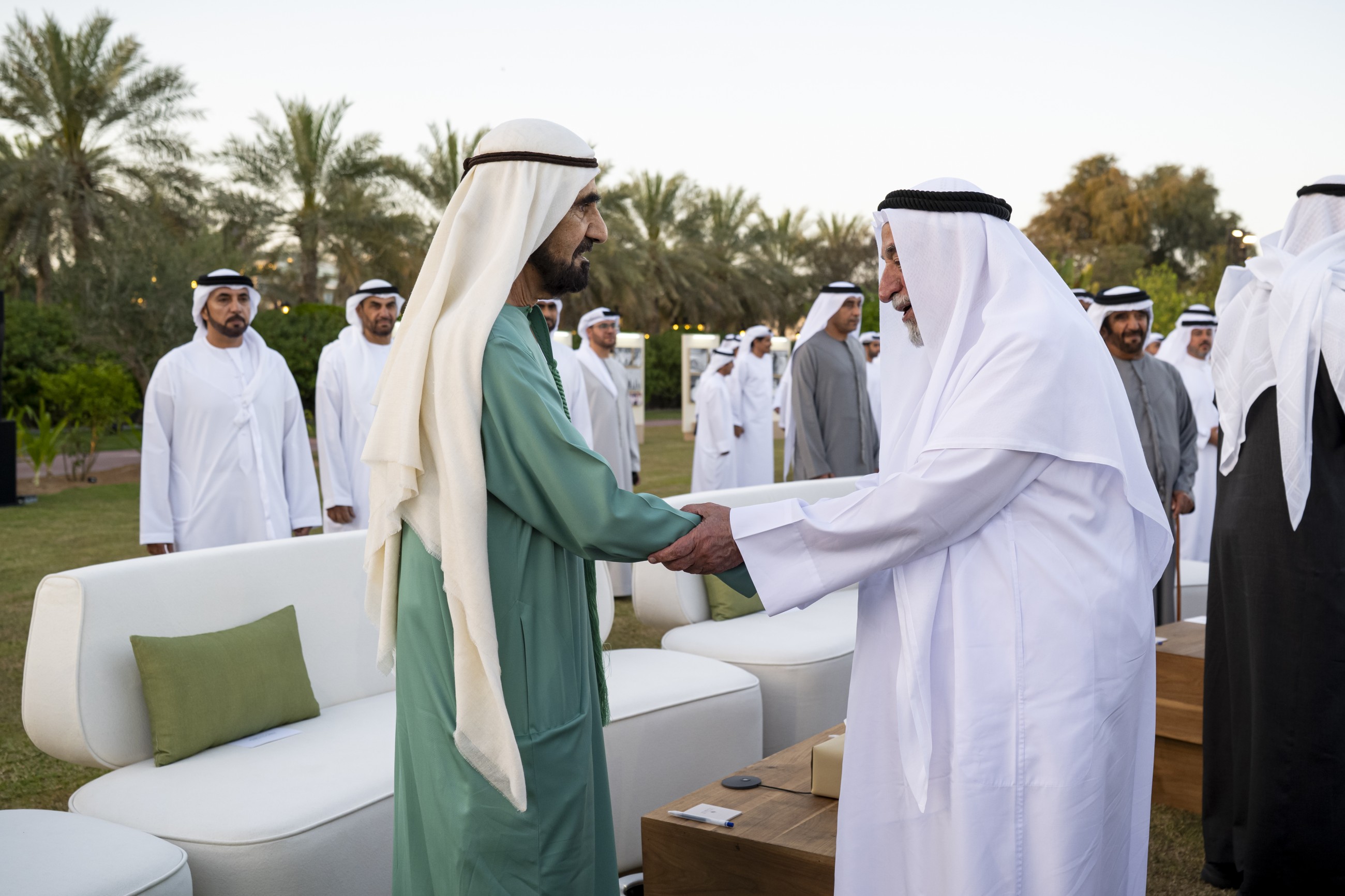 UAE President receives Rulers of the Emirates on the occasion of Ramadan