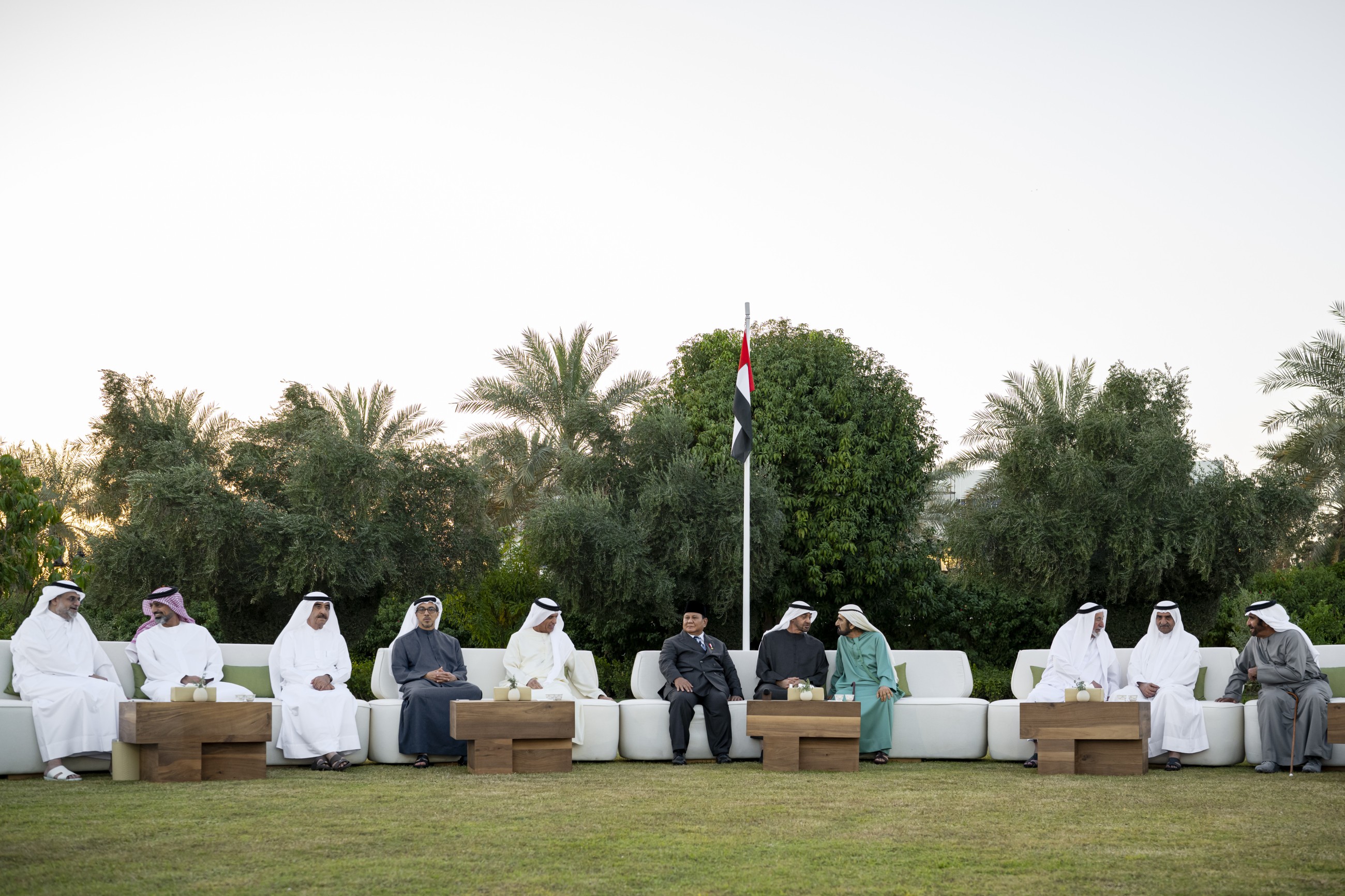UAE President receives Rulers of the Emirates on the occasion of Ramadan