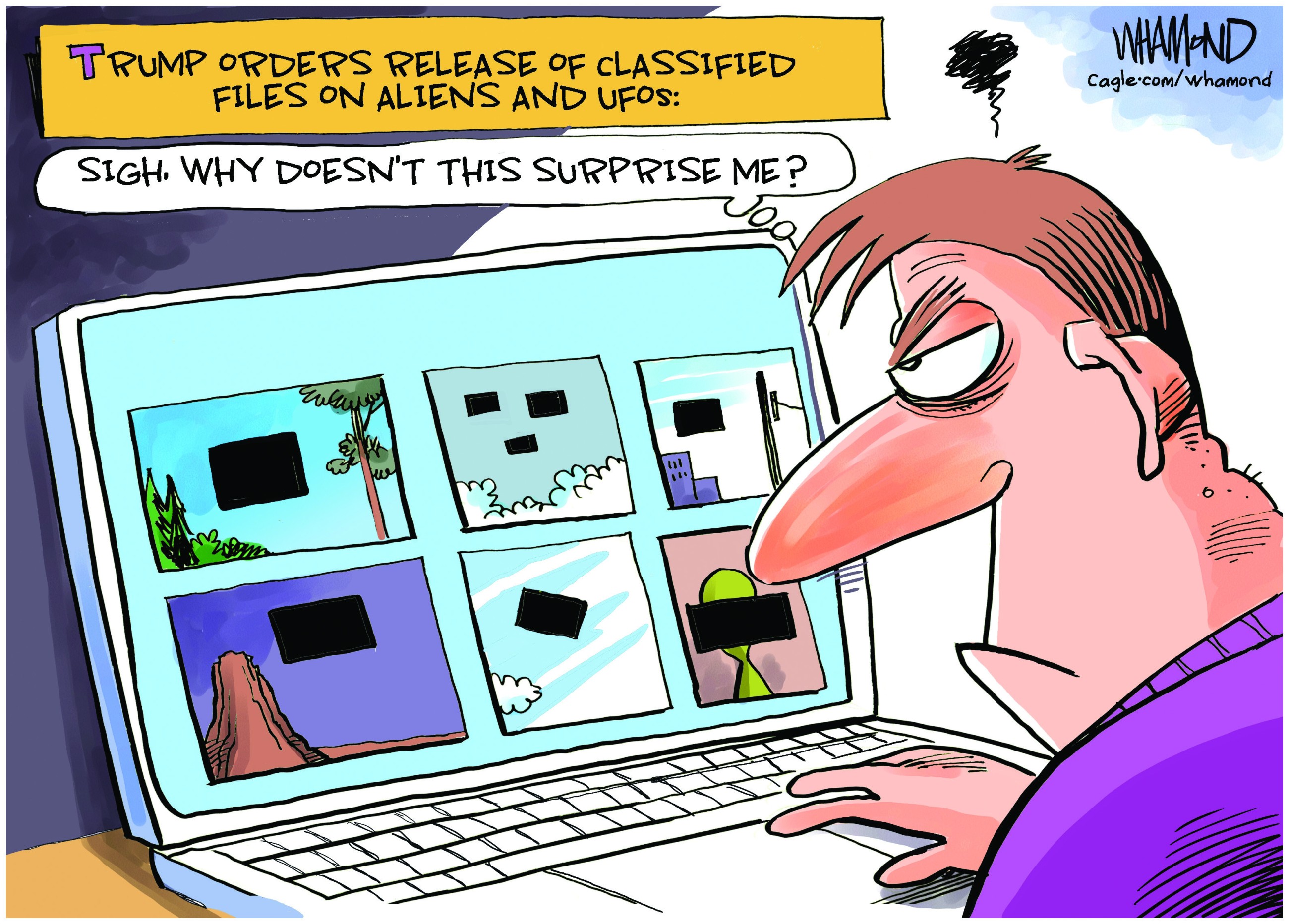 Trump to release secret UFO files