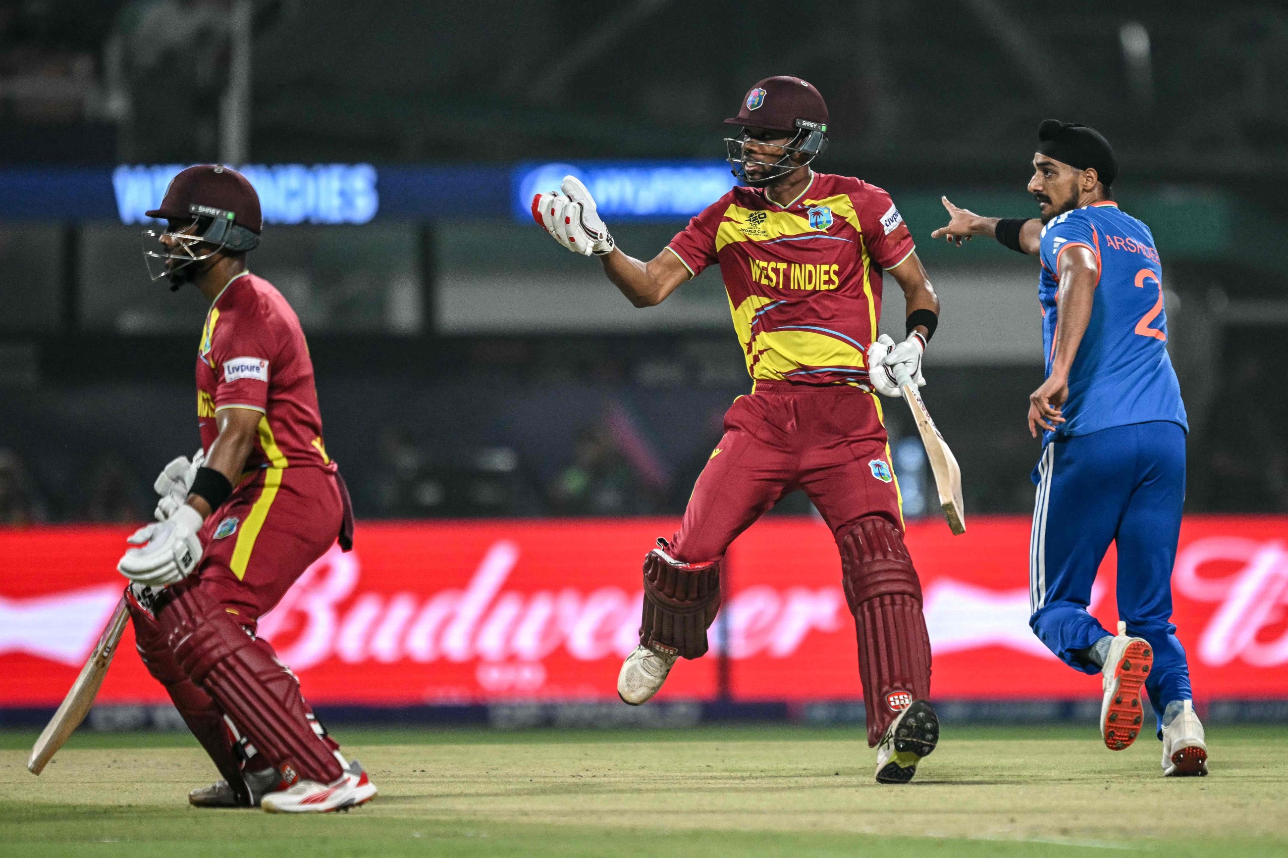 Chase, Holder power West Indies to 195/4 against India in crucial Super Eights clash