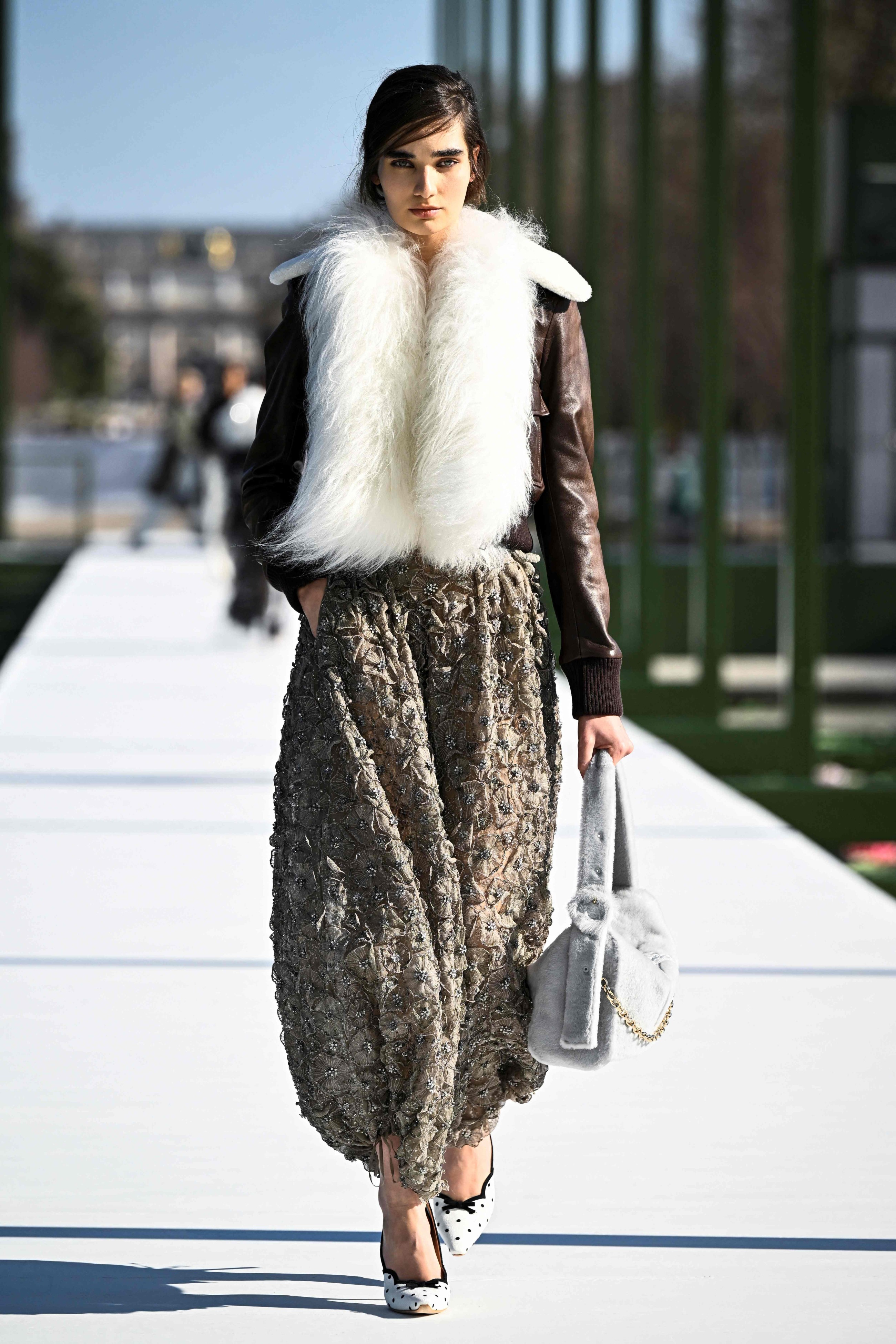 Dior’s Anderson dazzles at Tuileries Garden during Paris Fashion Week