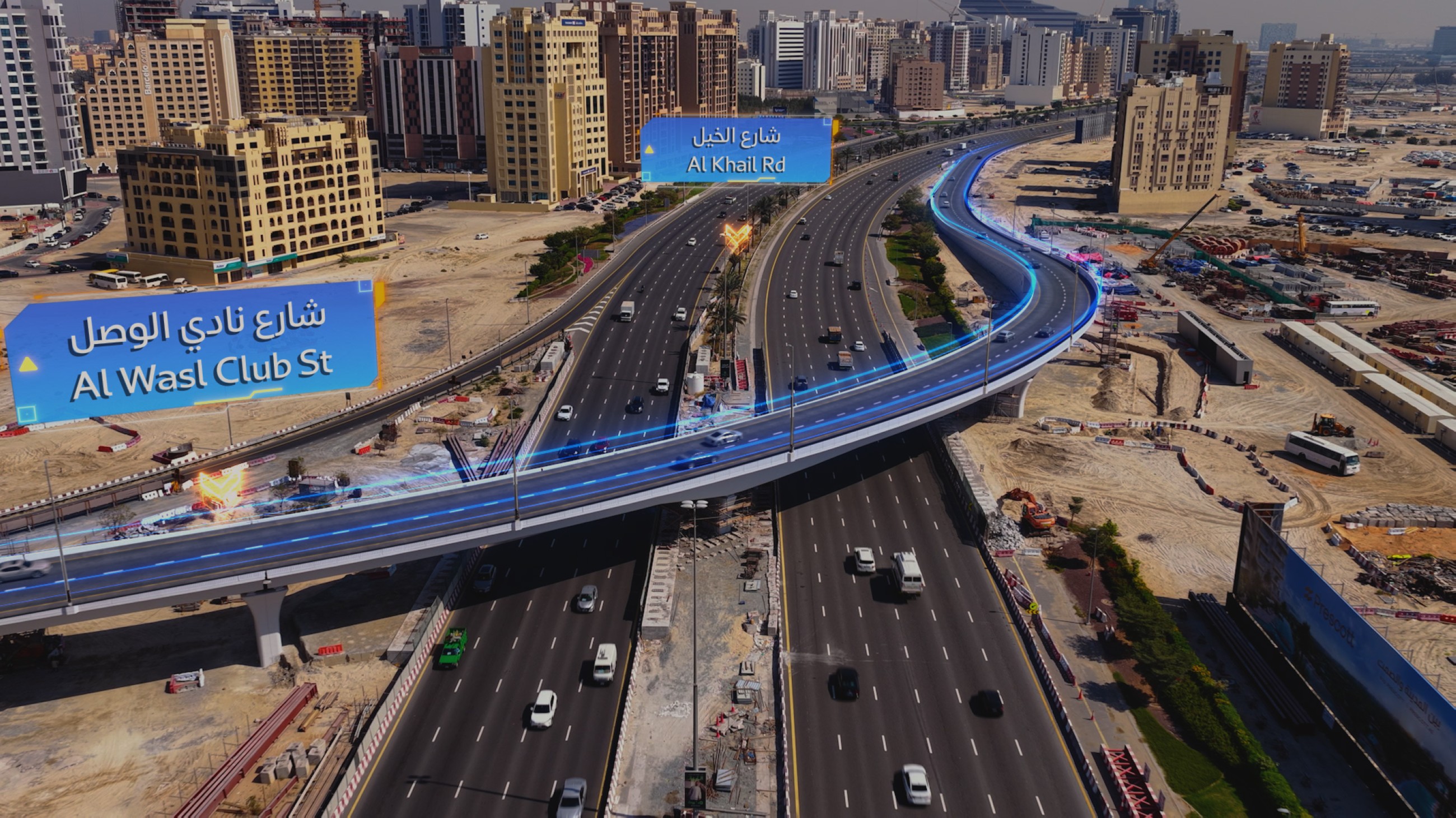 RTA opens two new key bridges to ease traffic flow in Dubai