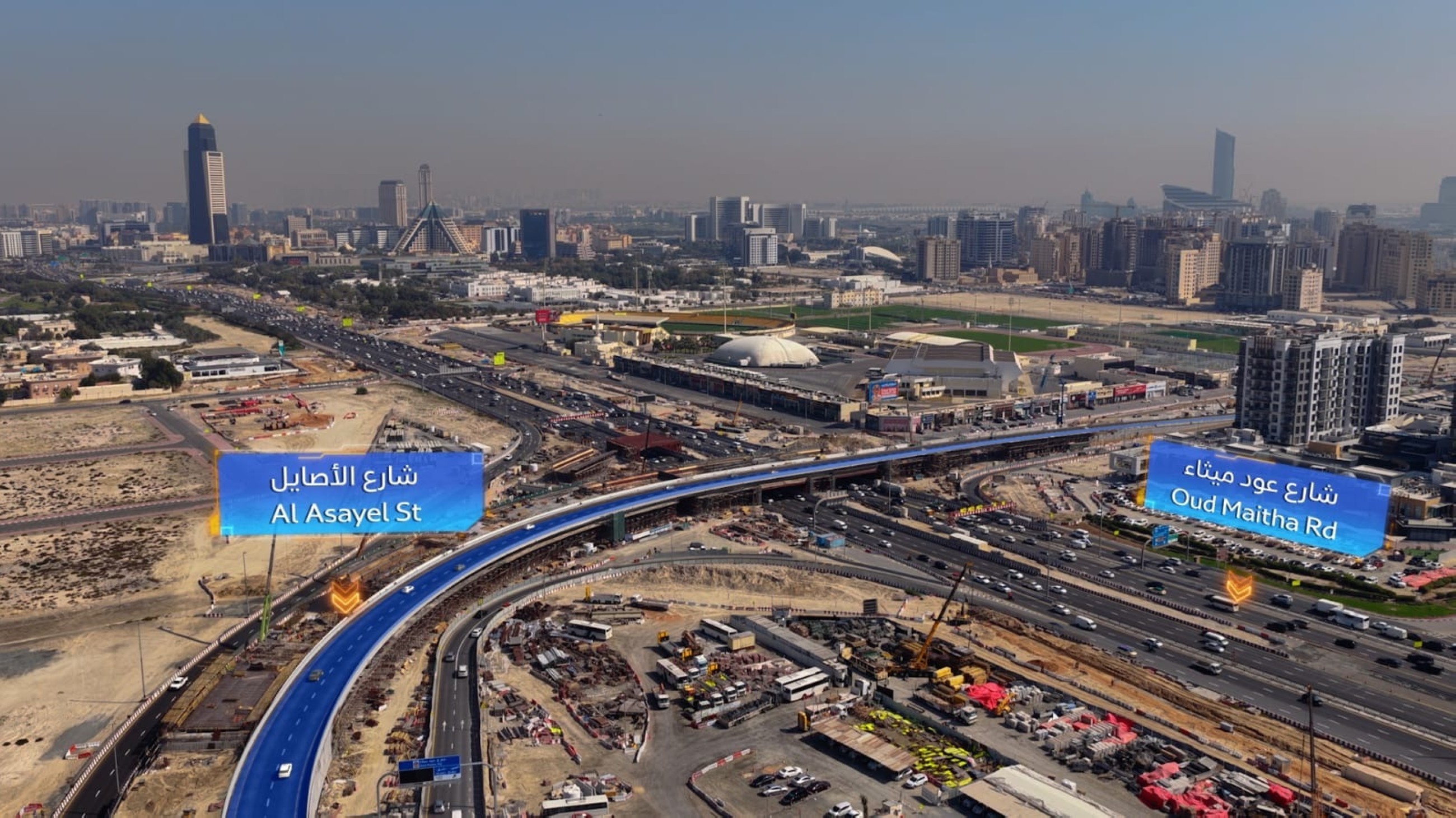 VIDEO: RTA opens two new bridges to ease traffic flow in Dubai