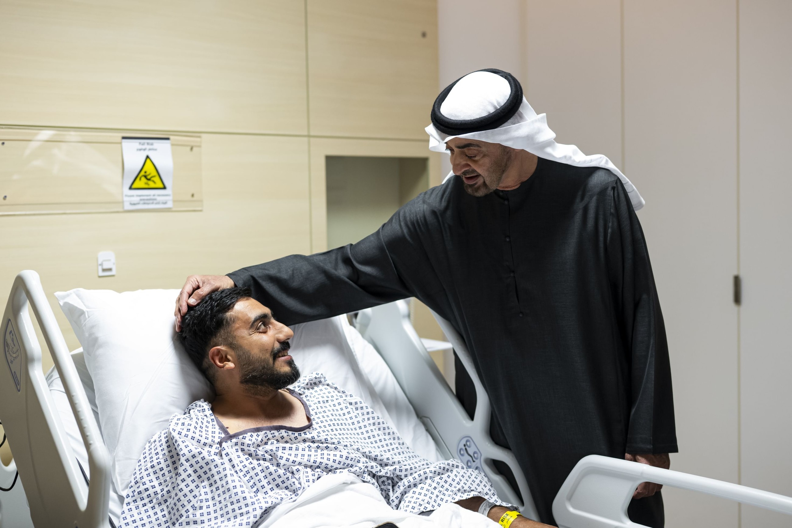 UAE President visits victims injured in Iranian attacks, wishes them speedy recovery