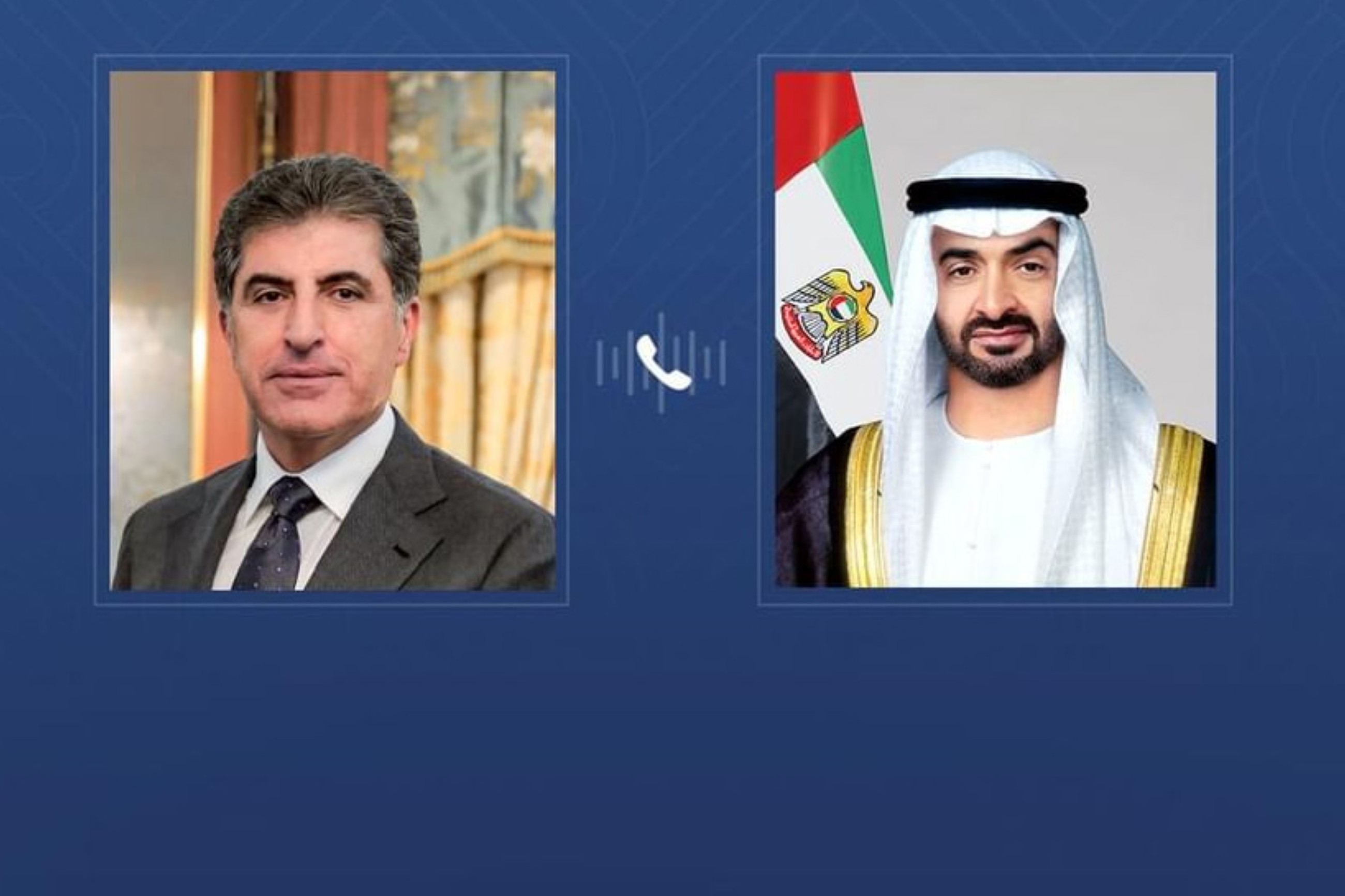 Mohamed receives call from President of the Kurdistan Region of Iraq