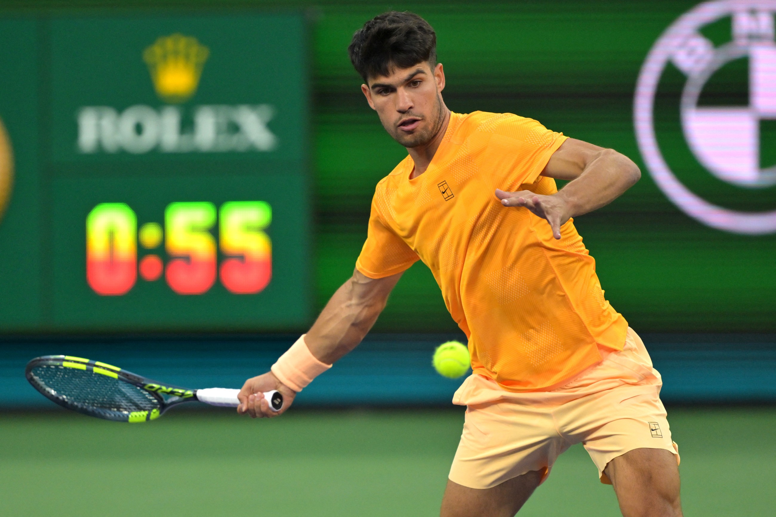 Alcaraz cruises into Indian Wells third round as Djokovic fights through