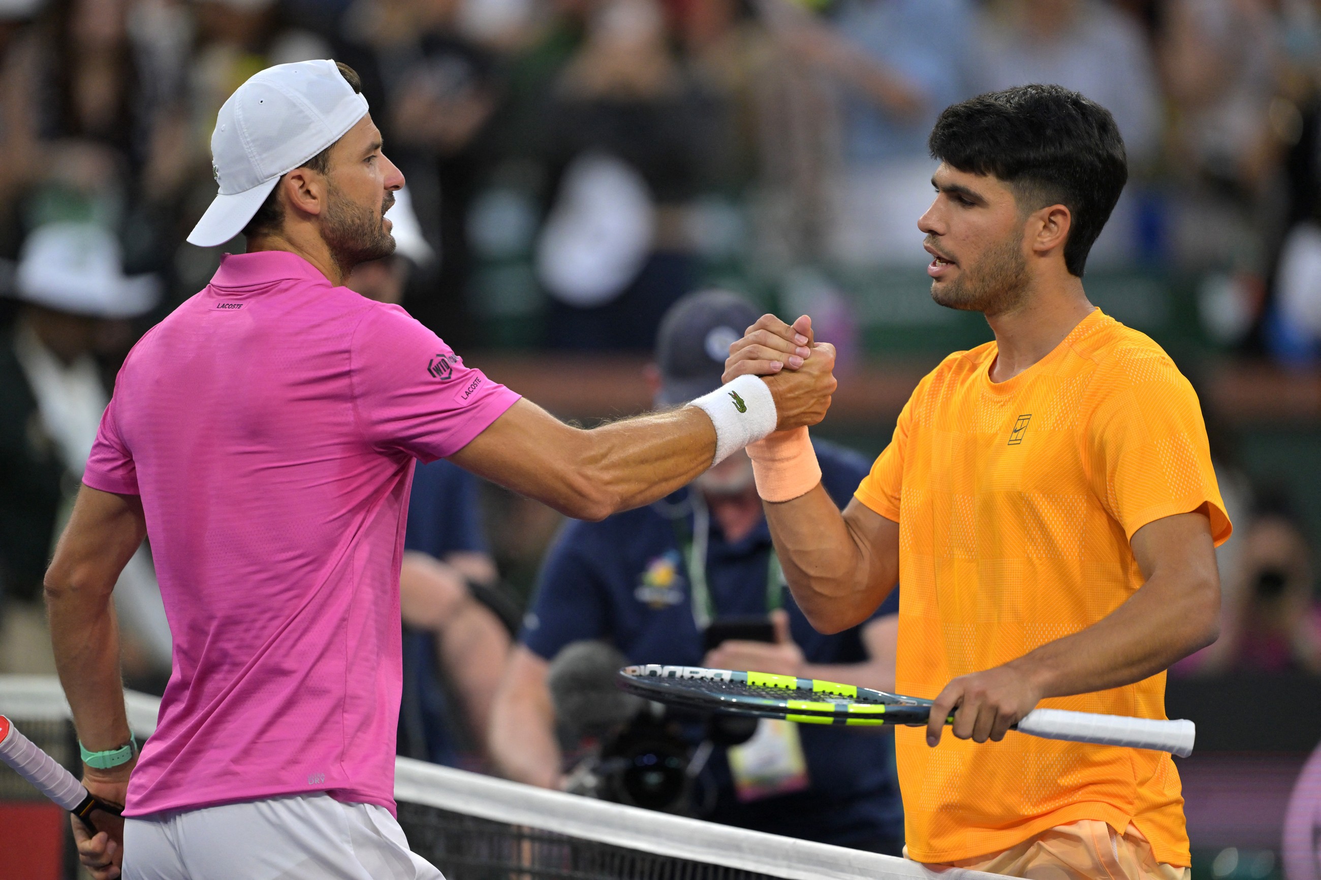 Alcaraz cruises into Indian Wells third round as Djokovic fights through