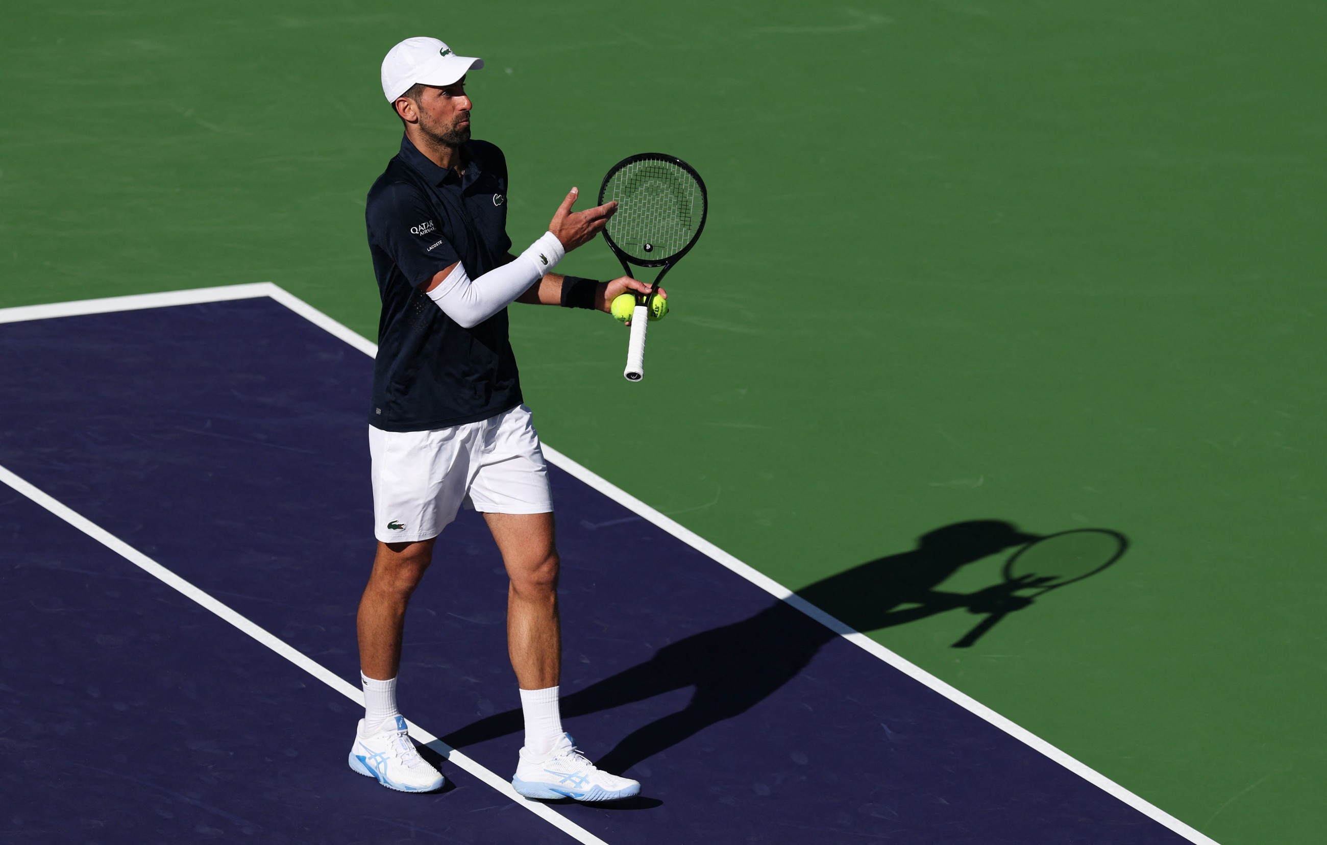 Alcaraz cruises into Indian Wells third round as Djokovic fights through