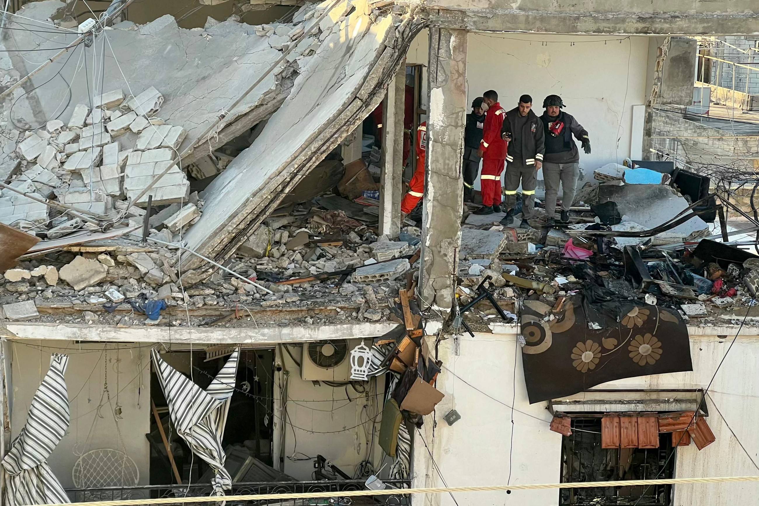 Israel strikes Beirut hotel as Lebanon says war toll nears 400