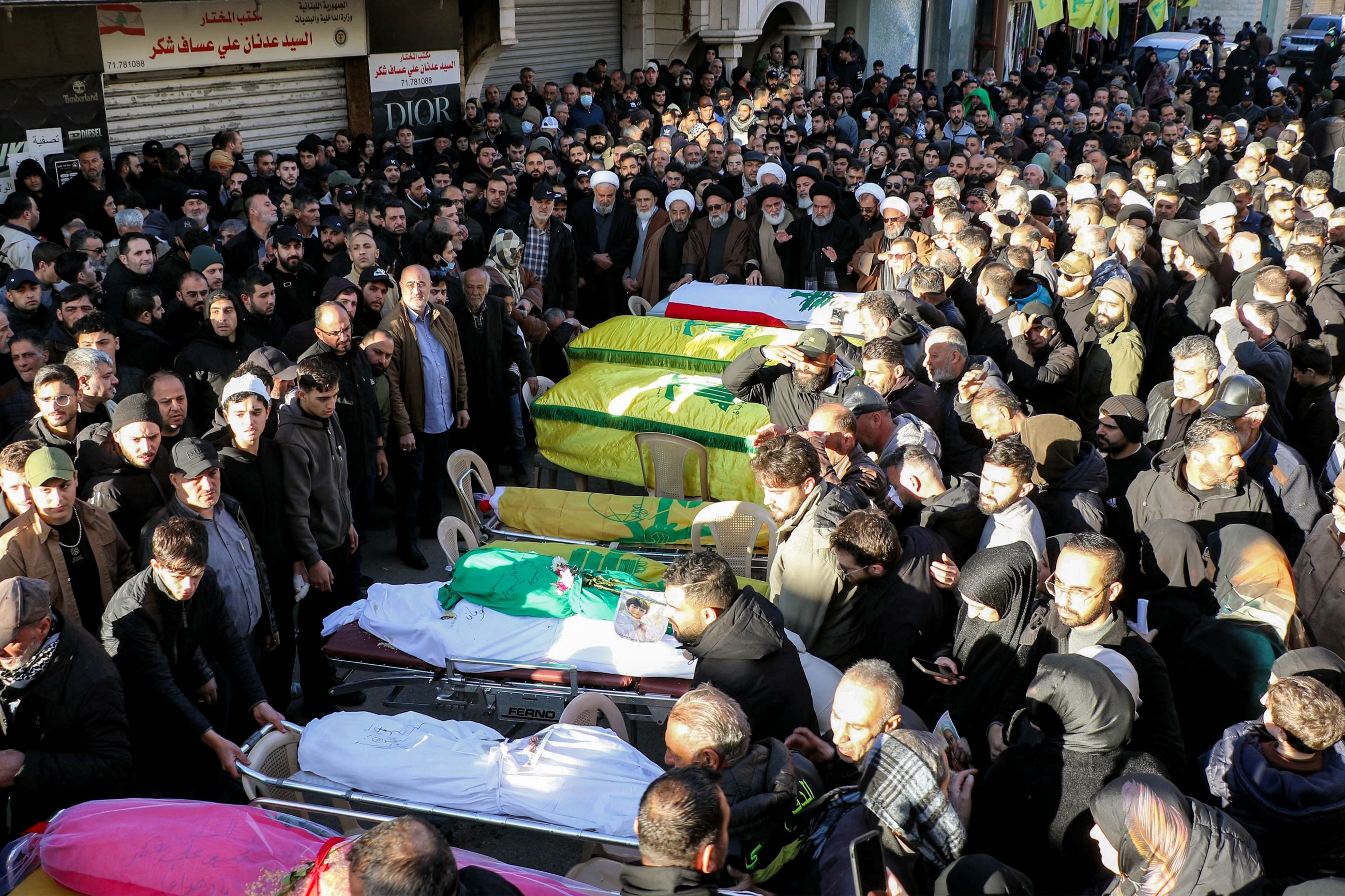 Israel strikes Beirut hotel as Lebanon says war toll nears 400