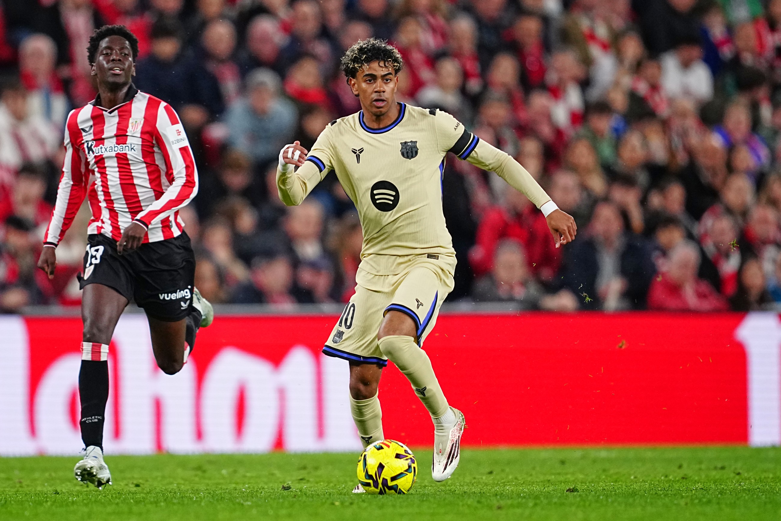 Yamal strike lifts Barca over  Bilbao, Atletico pip Sociedad