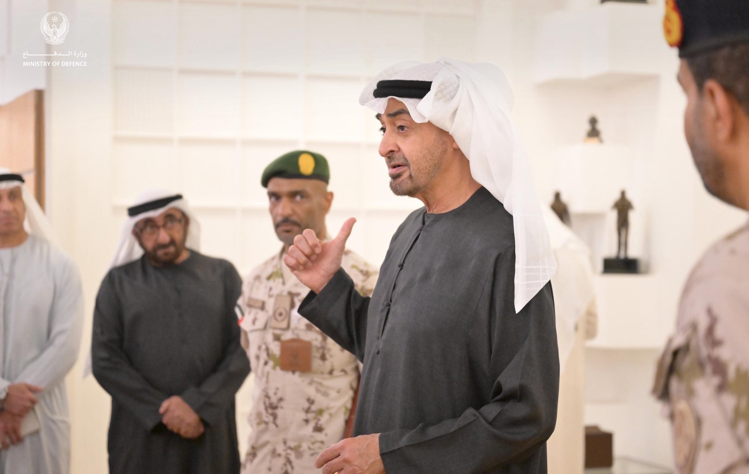 UAE President reviews Armed Forces readiness during visit to Ministry of Defence