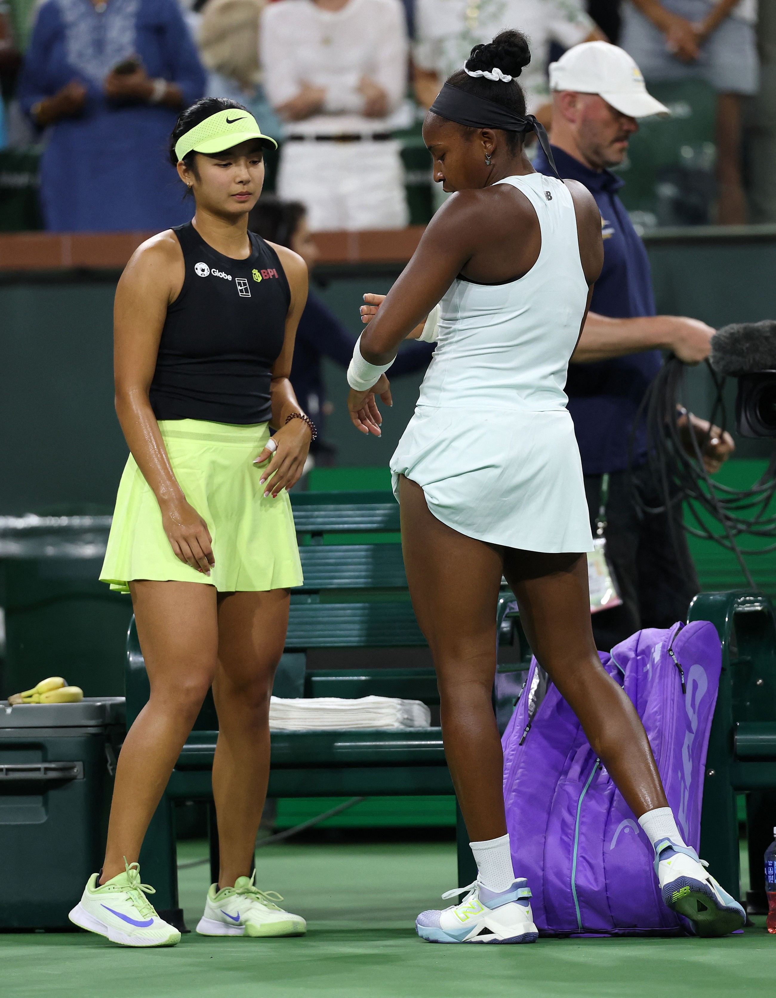 Gauff retires from Indian Wells match due to arm pain