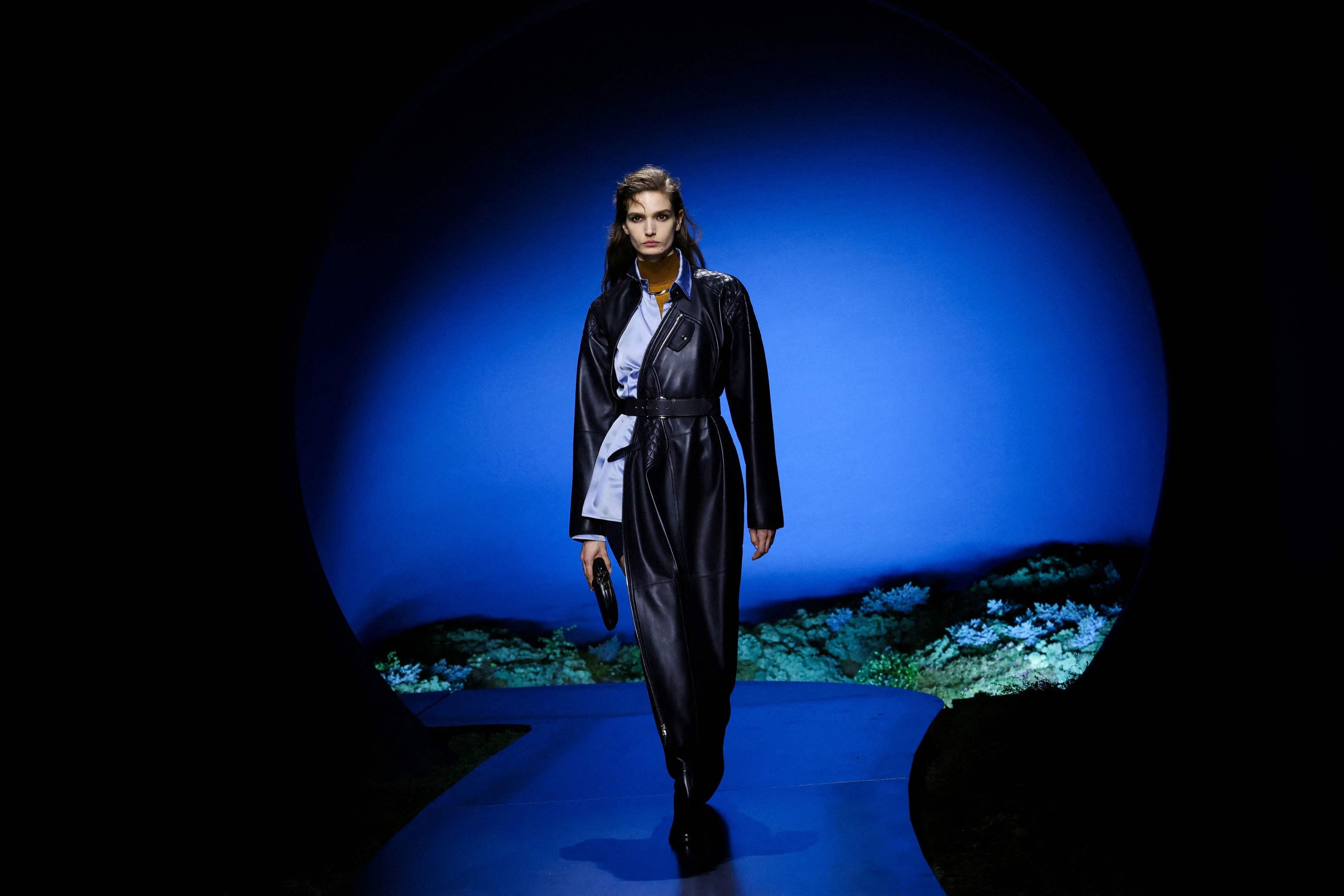 At Herm&egrave;s, Nad&egrave;ge Vanh&eacute;e turns Paris twilight into a state of mind
