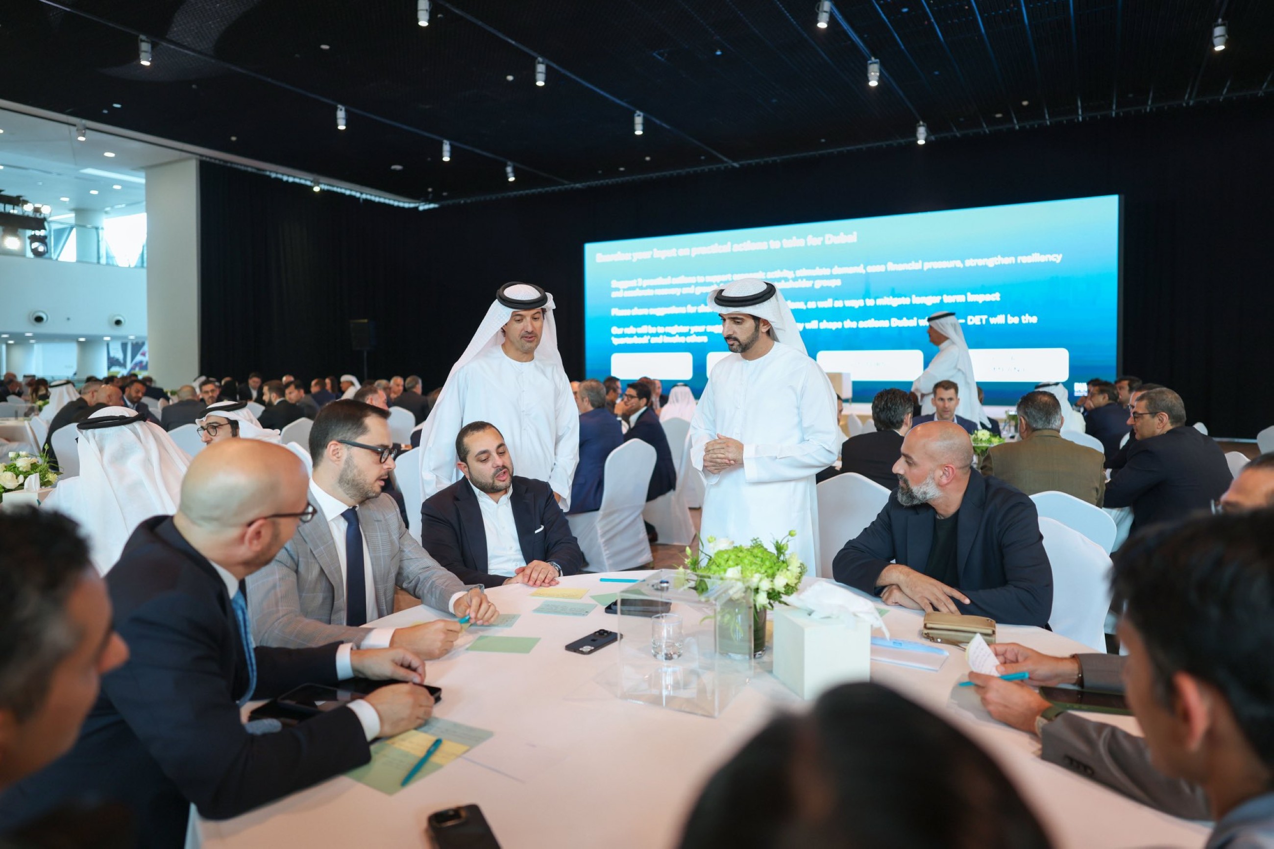 Sheikh Hamdan meets with Dubai business leaders to reinforce resilience, sustain economic momentum
