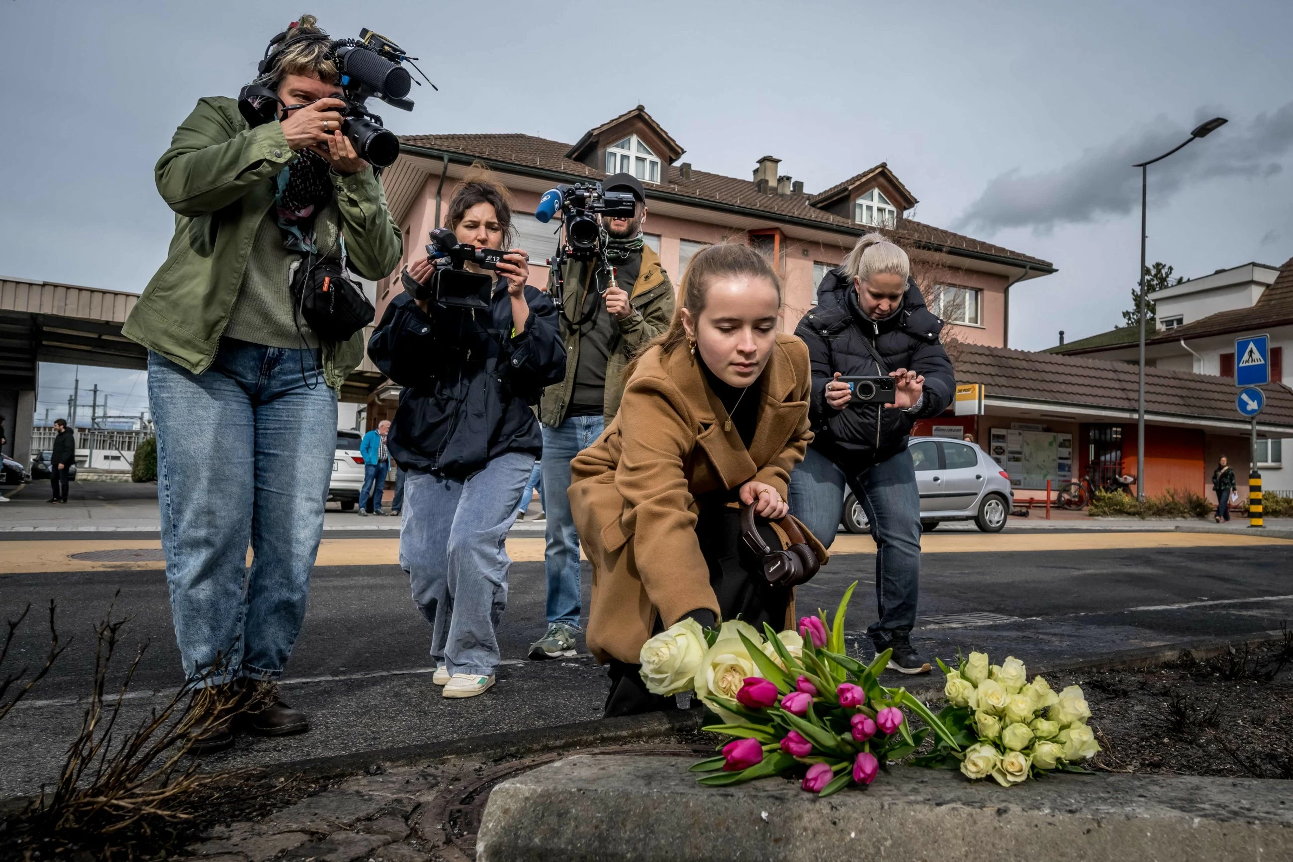 Six die in Swiss bus blaze after reports of person setting themselves on fire