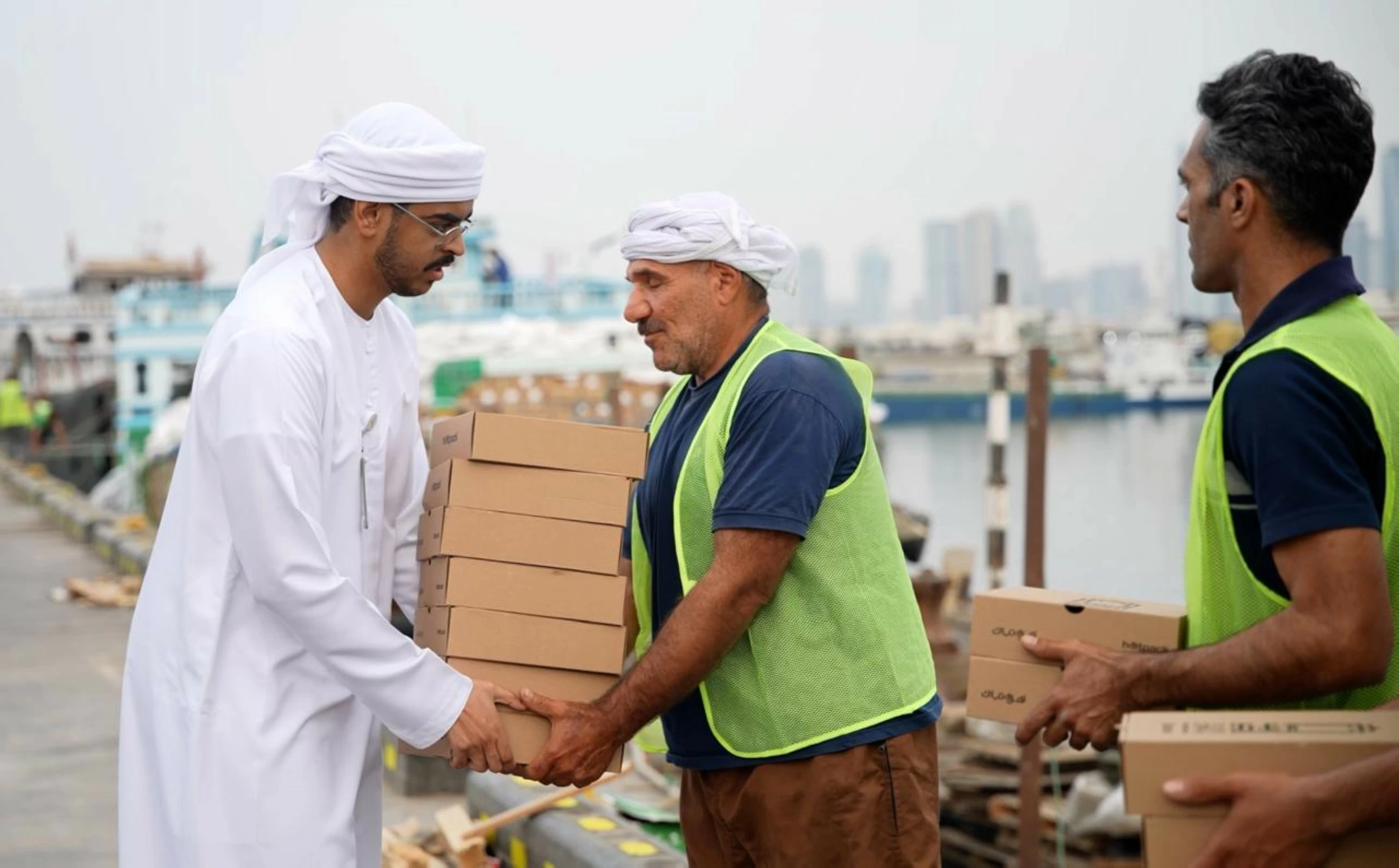 &lsquo;Bus of Goodness&rsquo; drive delivers 135,000 Iftar meals to workers