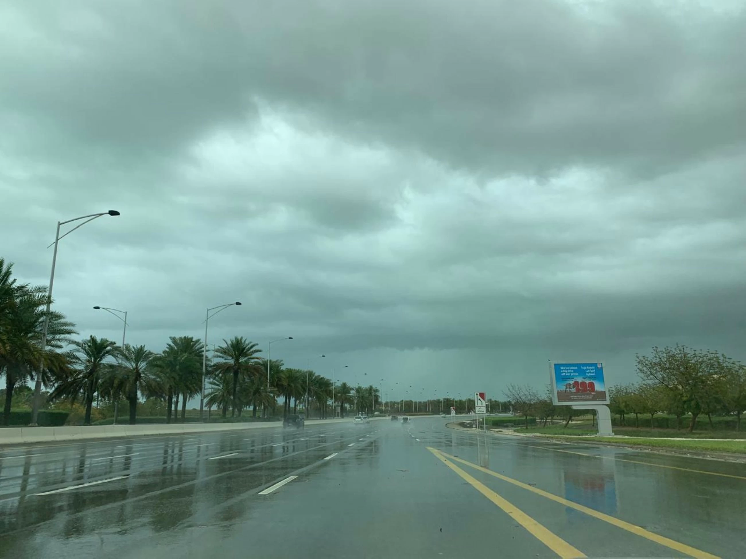 Abu Dhabi braces for week-long rain, strong winds and hail