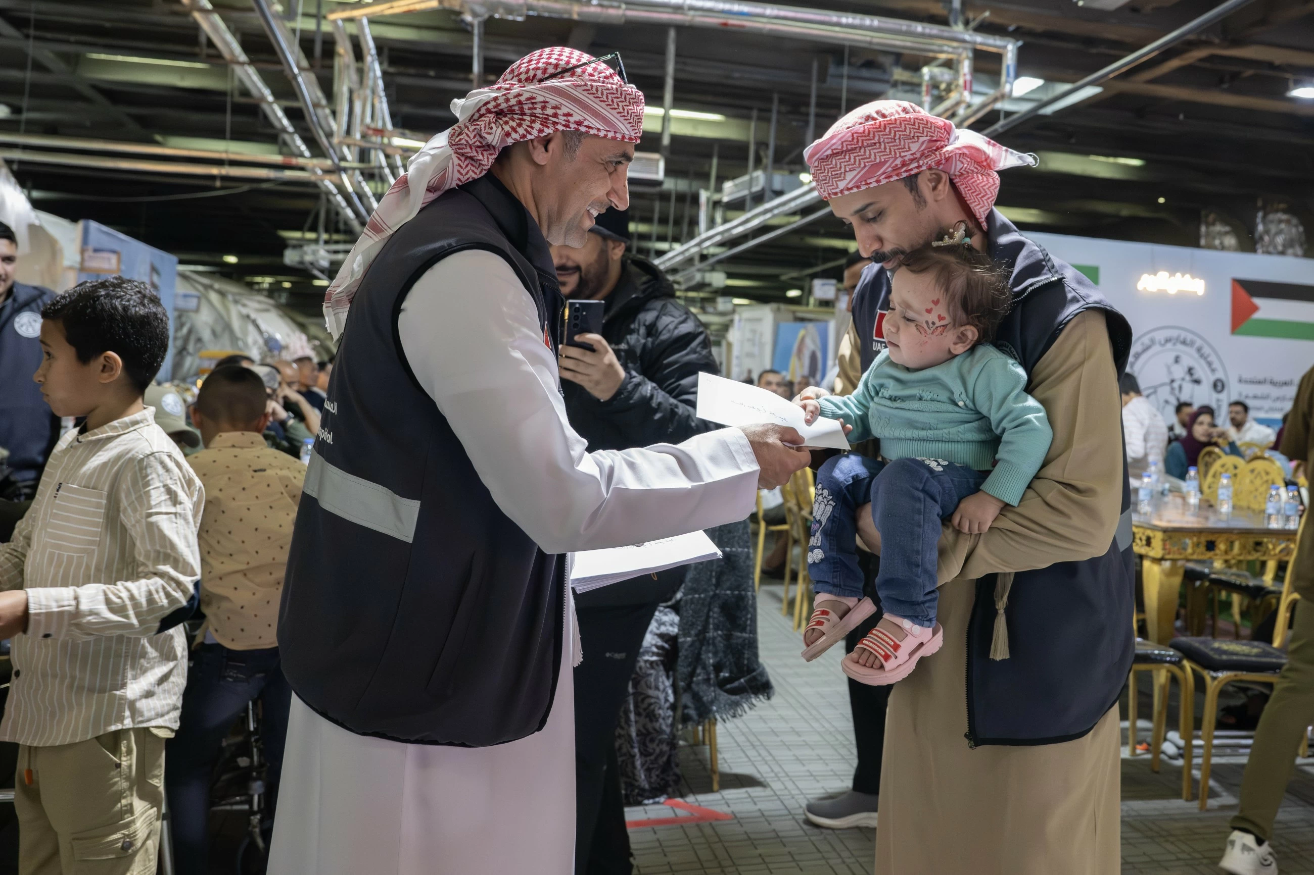 Operation Chivalrous Knight 3 marks Eid with patients from Gaza at UAE Floating Hospital