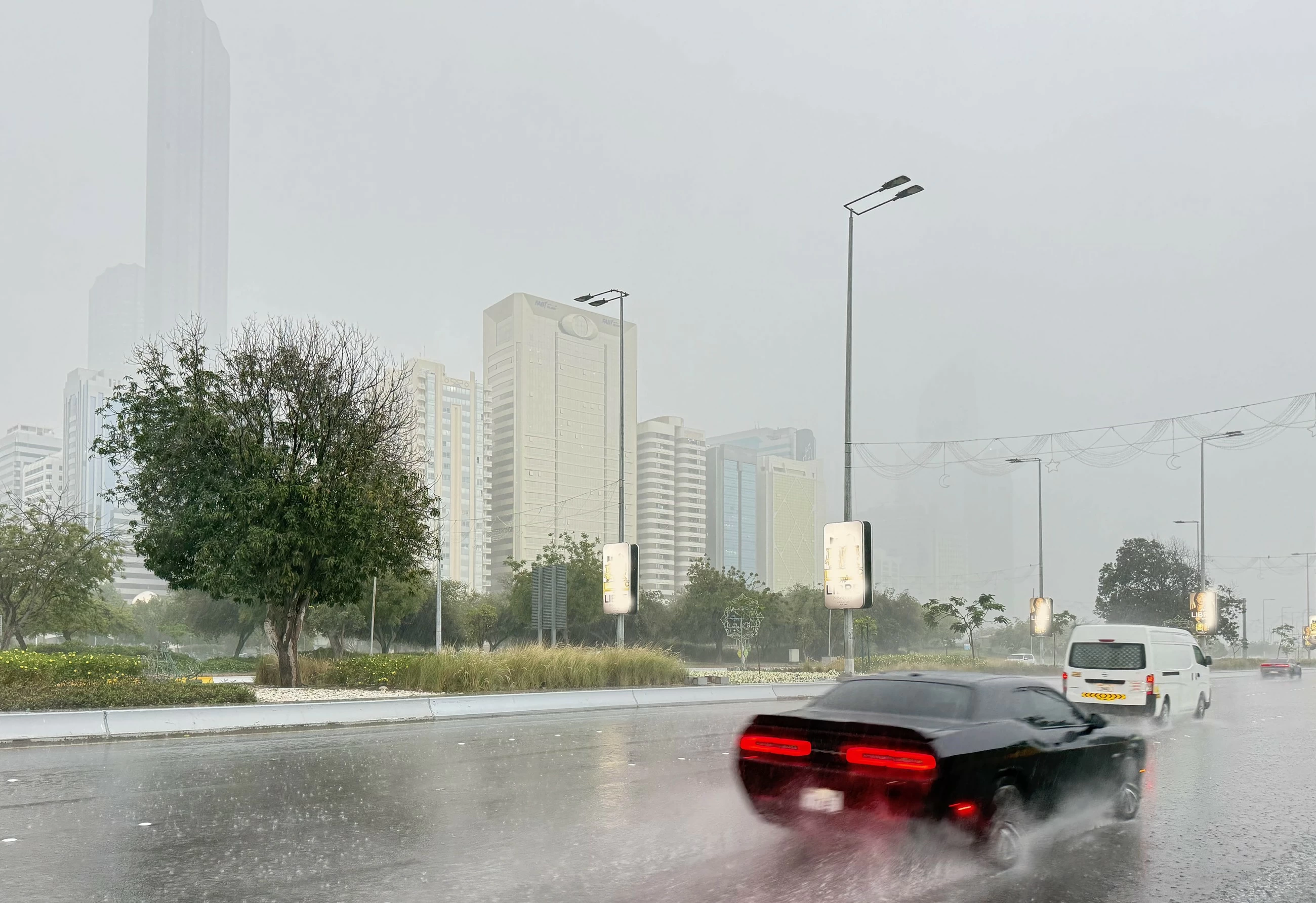 UAE hit by heavy rain, thunder and lightning, showers to continue until Friday