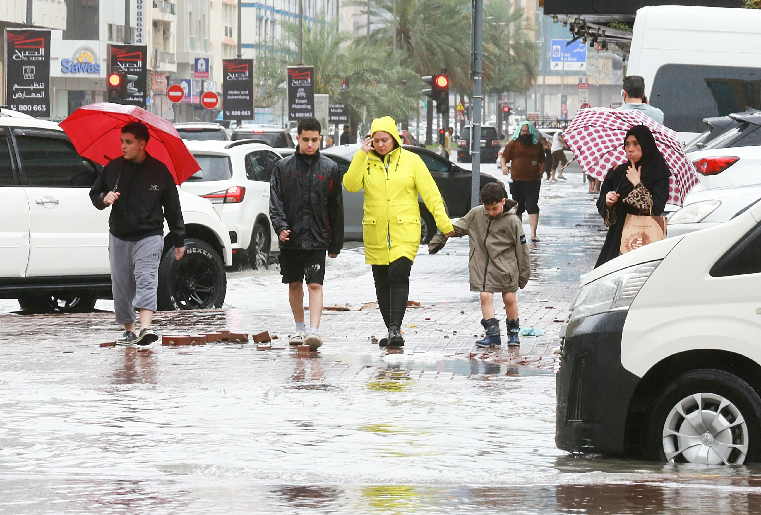 VIDEO: Heavy rain, strong winds lash UAE; bad weather to continue till Saturday