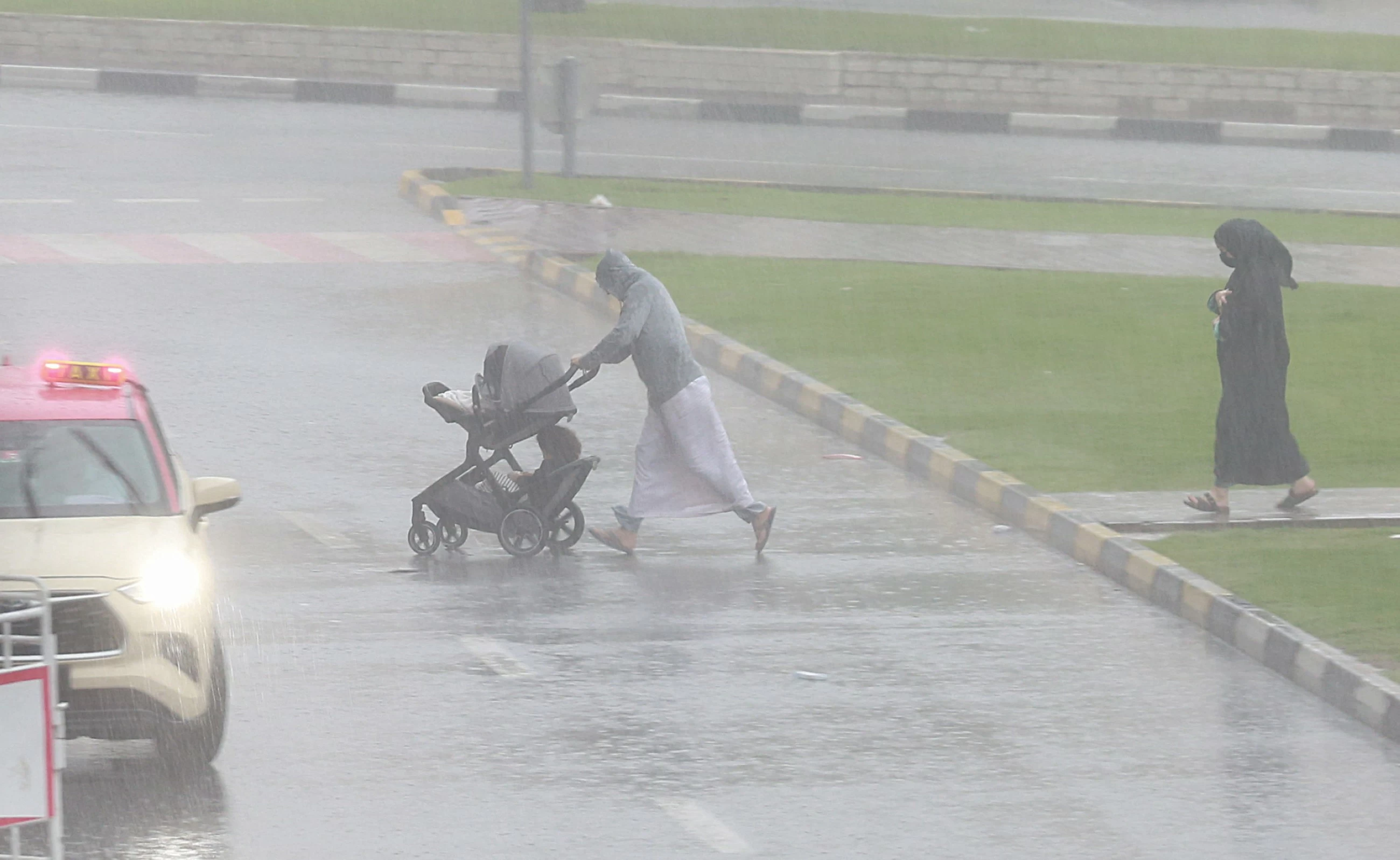 VIDEO: Heavy rain, strong winds lash UAE; bad weather to continue till Saturday