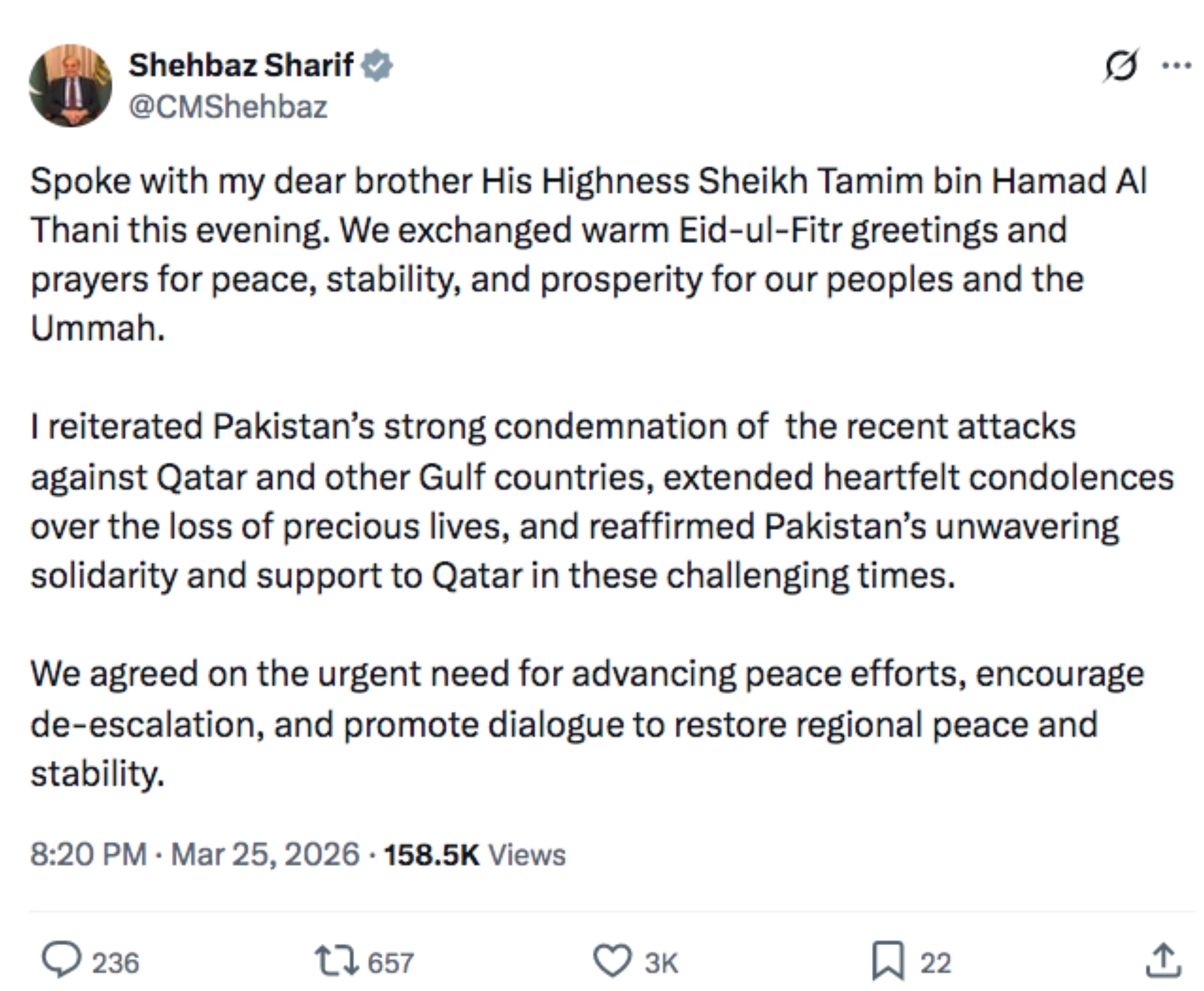 Pakistan emerges as potential peace broker between US, Iran: Report