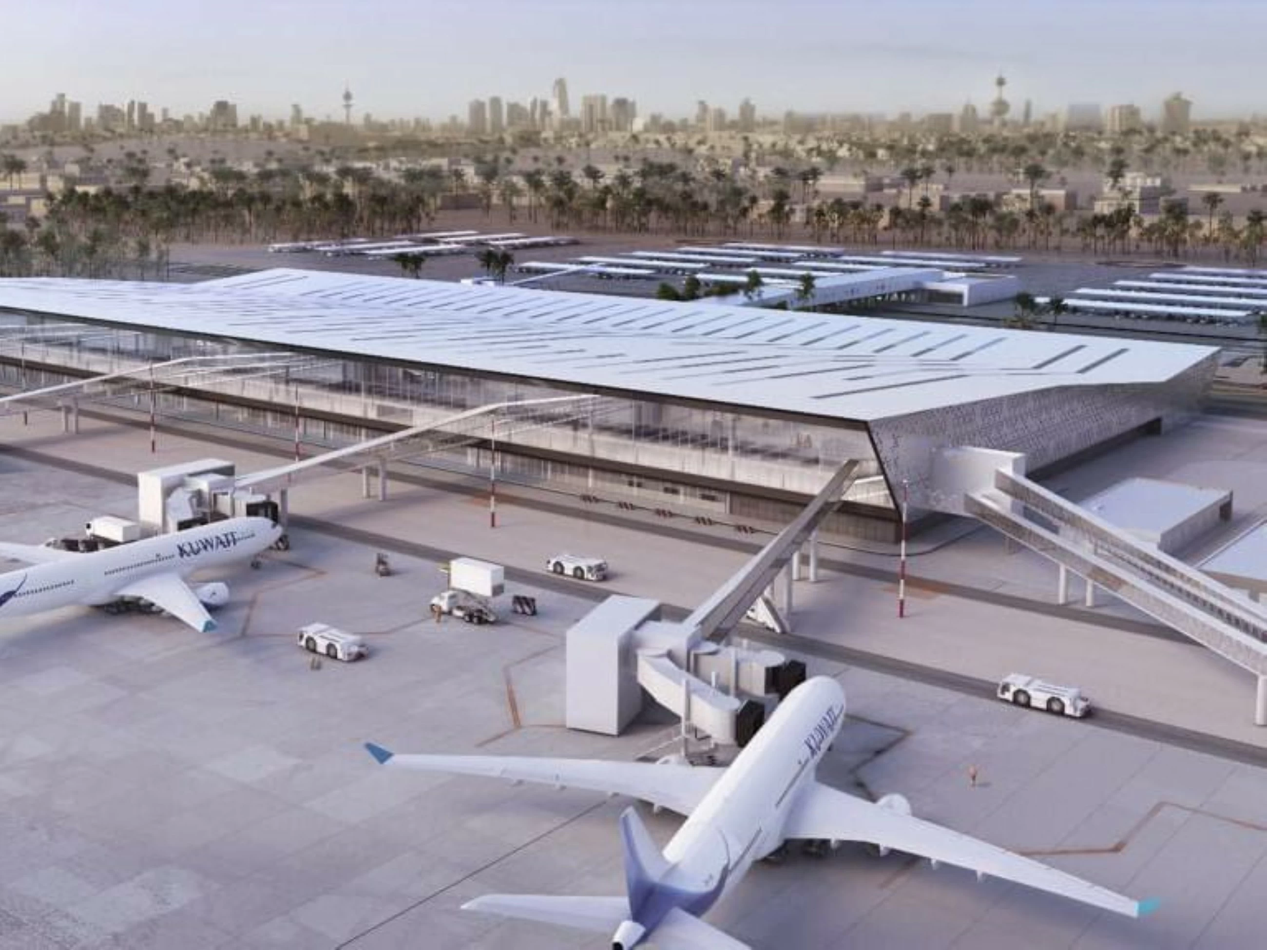 Kuwait International Airport radar system damaged in drone attacks