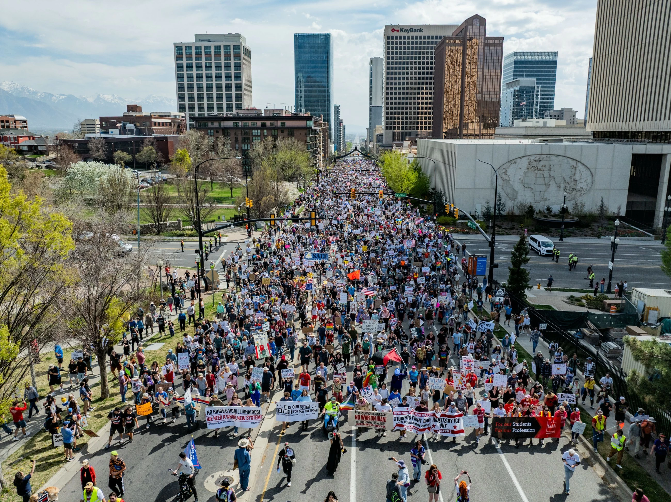 Trump faces unprecedented domestic and global protests