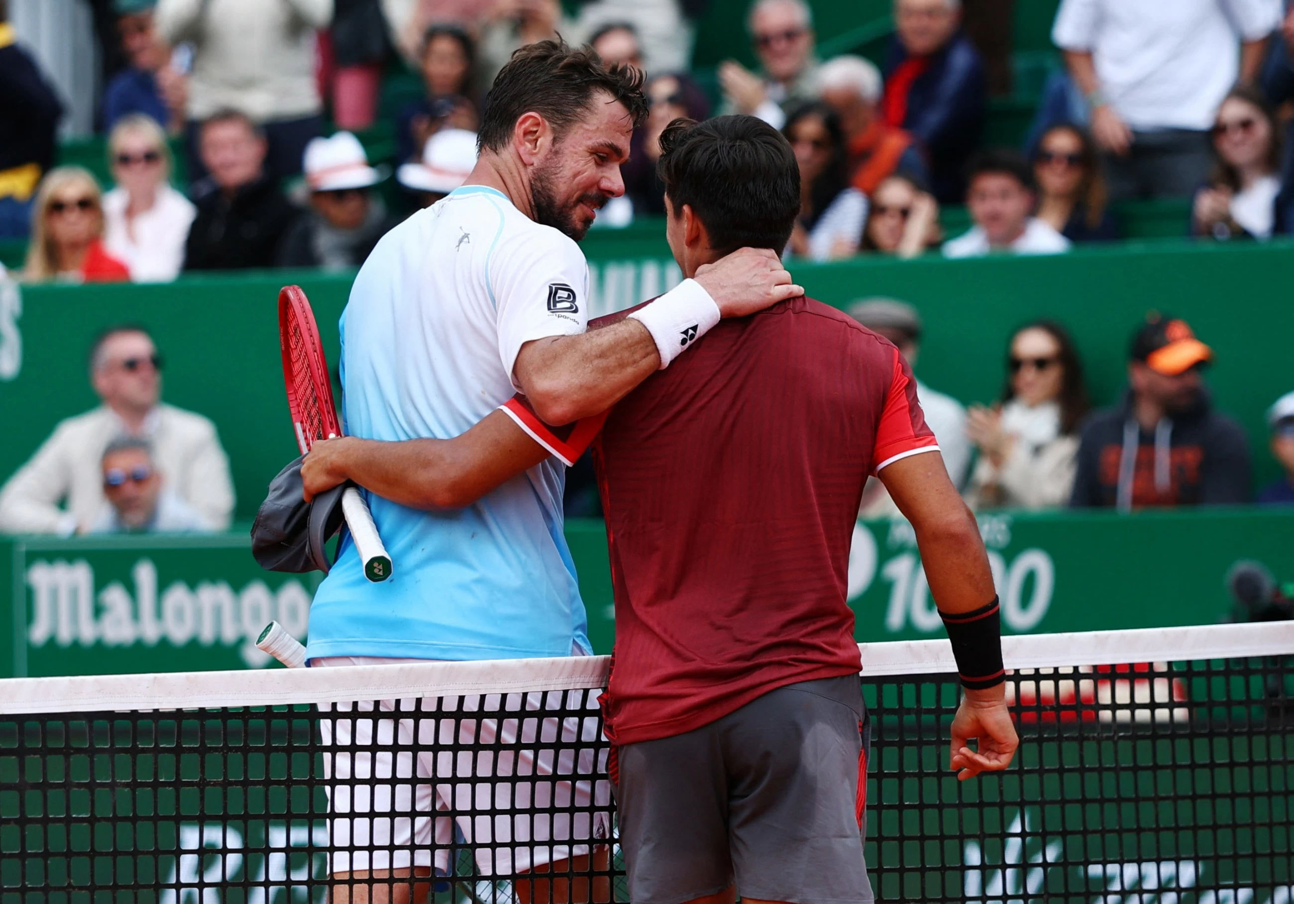 Wawrinka falls in first round on Monte Carlo farewell