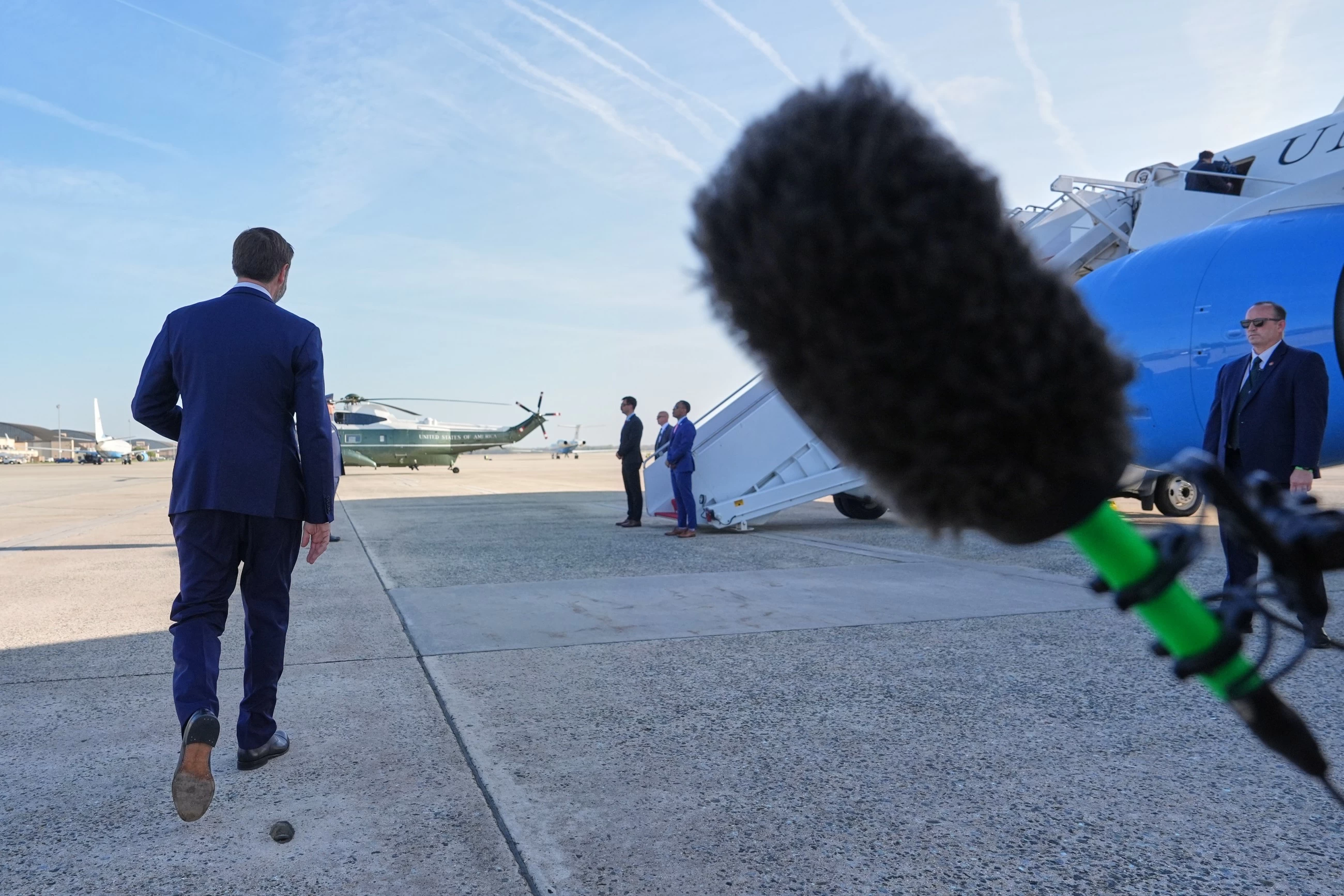 JD Vance hopes for 'positive' outcome as he departs  for US-Iran talks in Islamabad