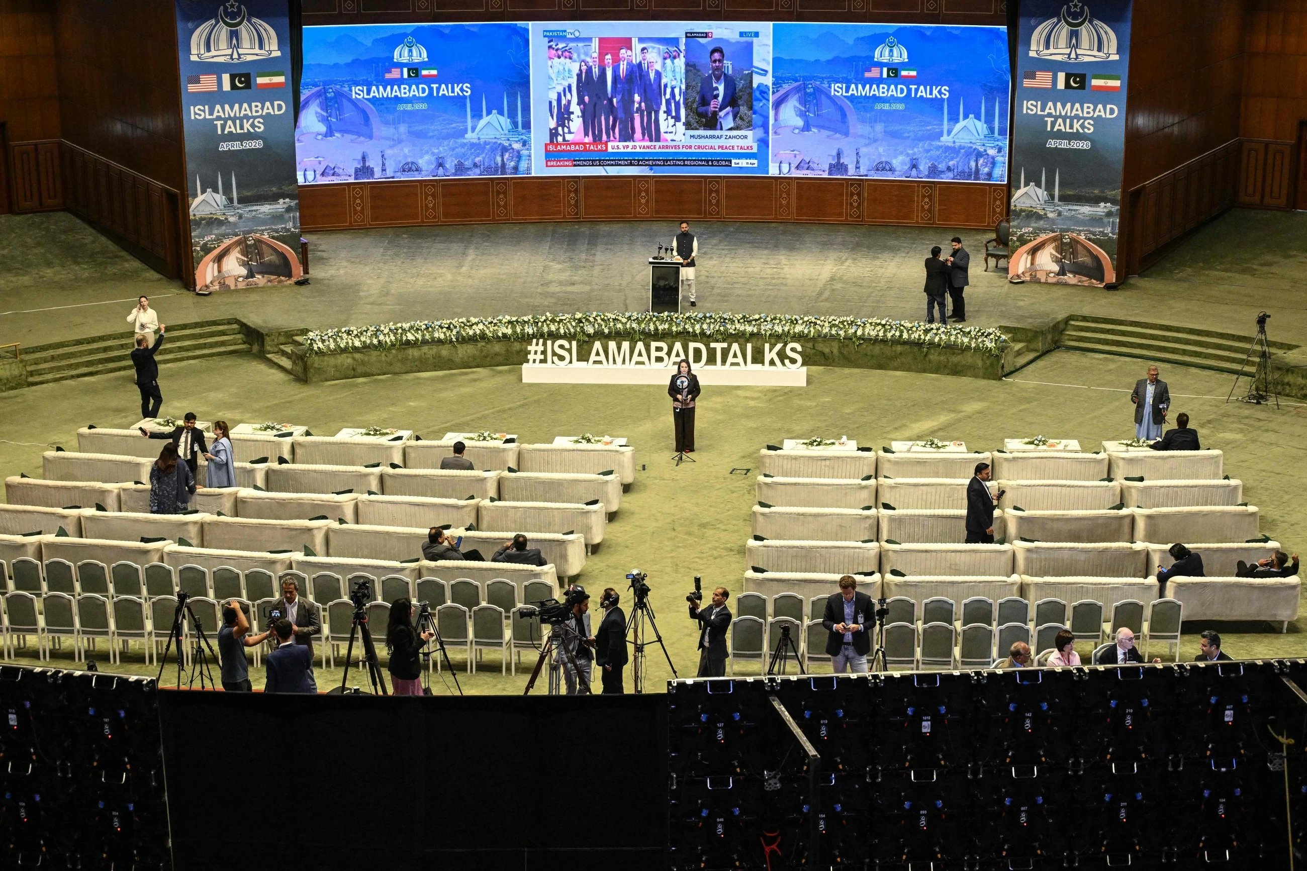 US-Iran peace talks kick off in Islamabad